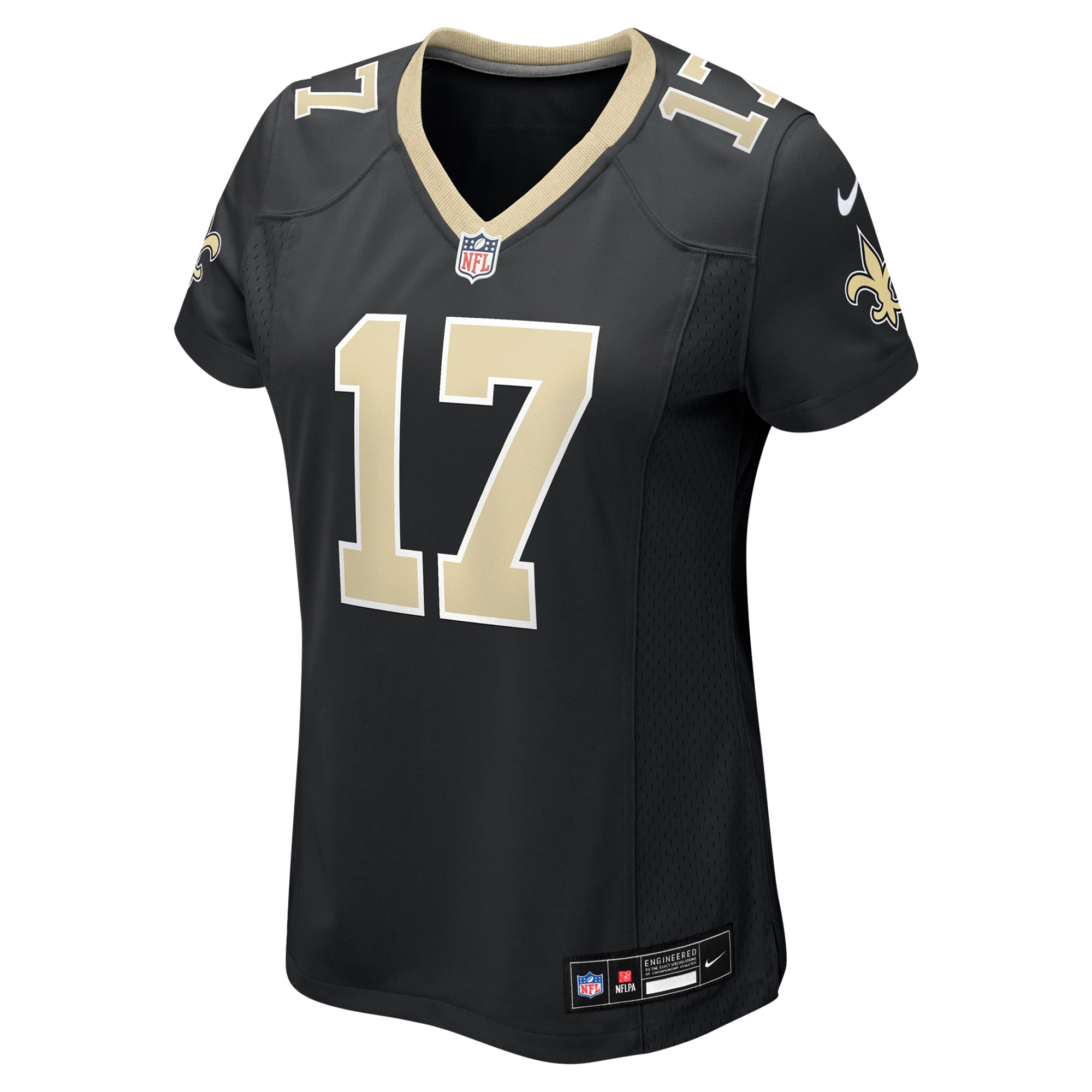 Women's New Orleans Saints Dante Pettis Black Game Jersey JS3426 nicesnker - Image 2