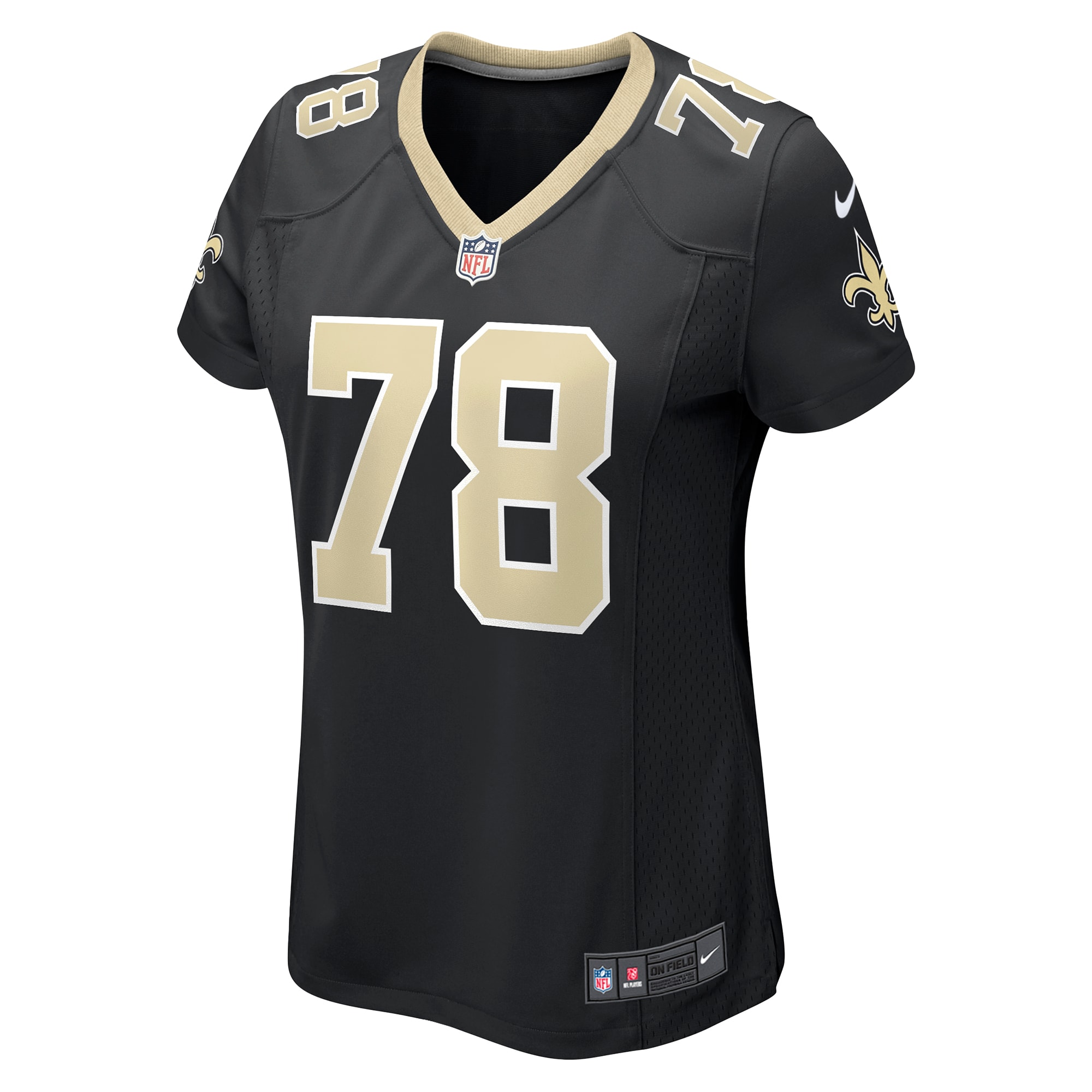 Women's New Orleans Saints Erik Mccoy Black Game Jersey JS2462 nicesnker - Image 2