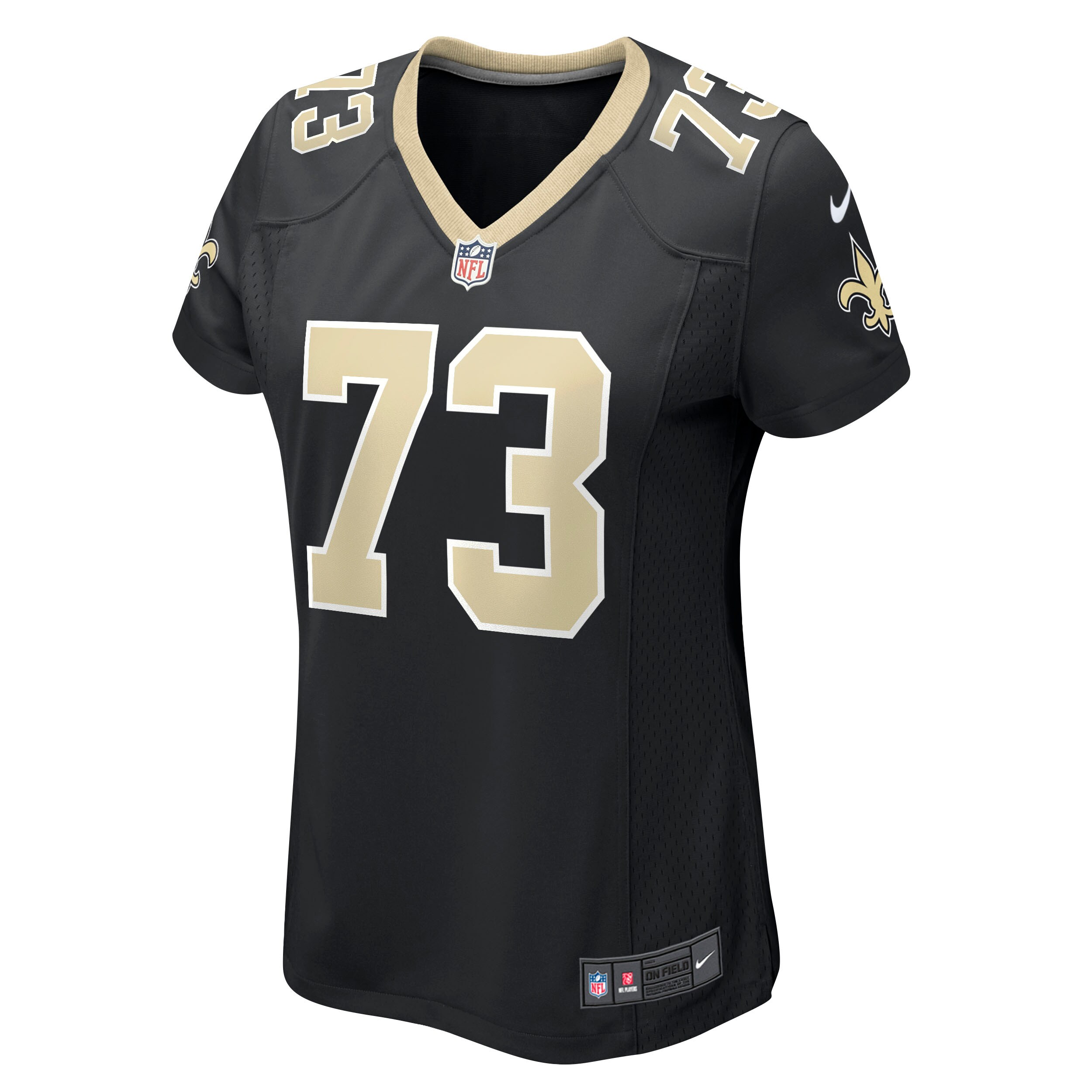 Women's New Orleans Saints Ethan Greenidge Black Game Jersey JS4926 nicesnker - Image 2