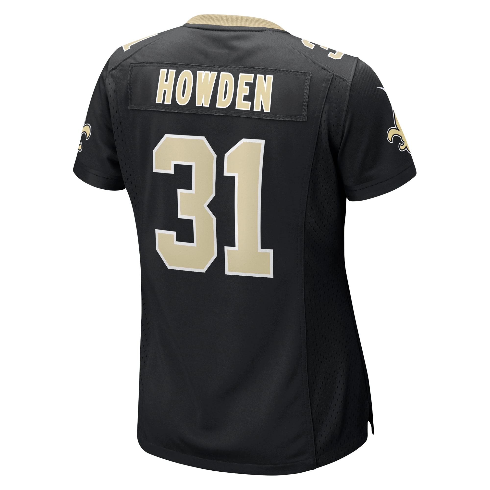 Women's New Orleans Saints Howden Black Team Game Jersey JS1595 nicesnker - Image 3