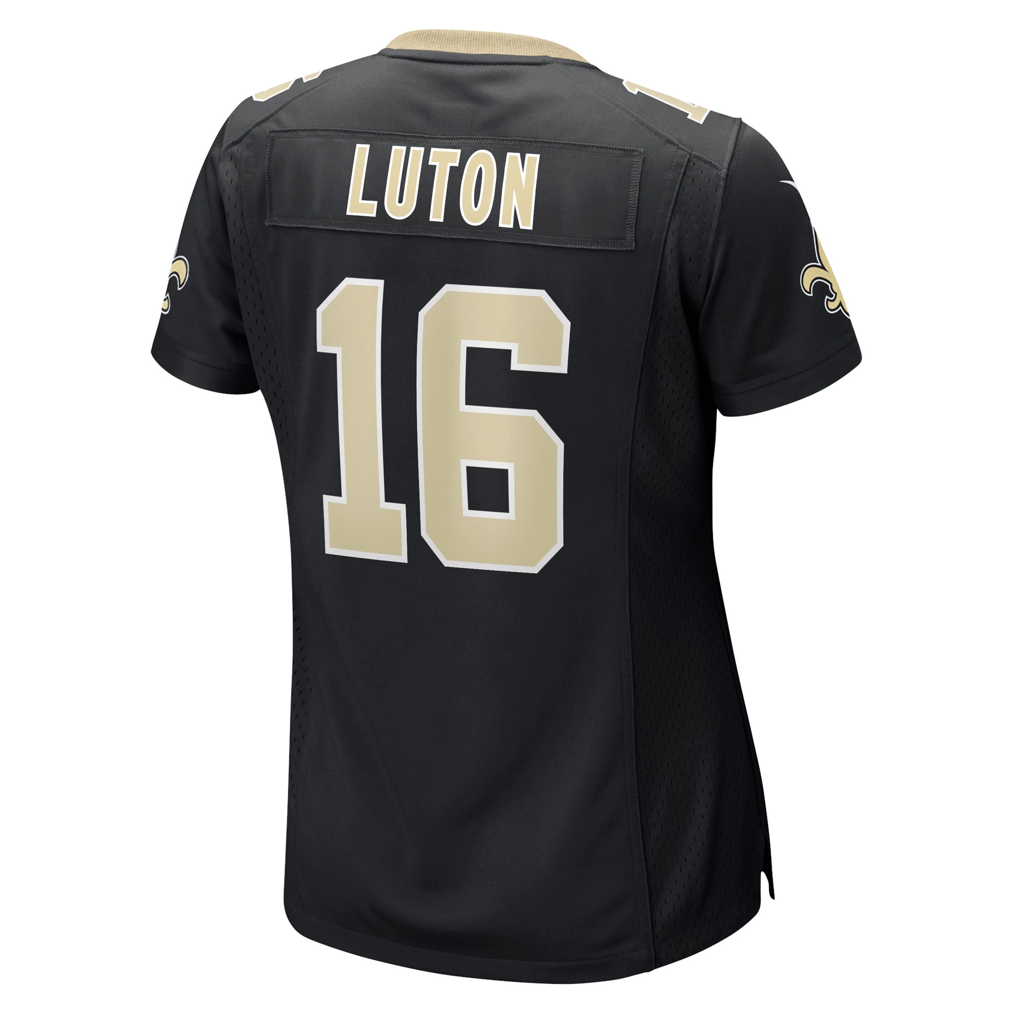 Women's New Orleans Saints Jake Luton Black Game Player Jersey JS8939 nicesnker - Image 3