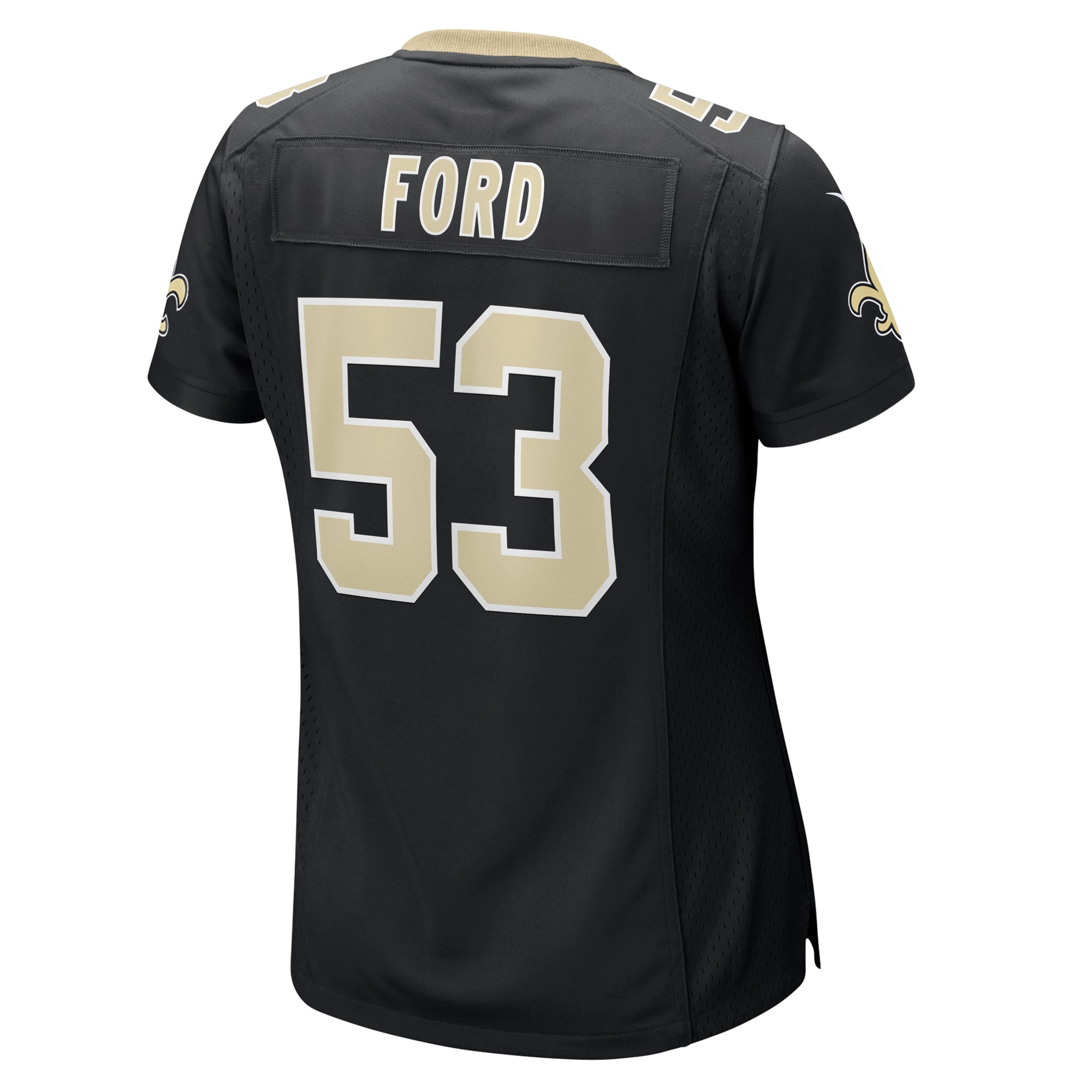 Women's New Orleans Saints Jaylan Ford Black Game Jersey JS4925 nicesnker - Image 3