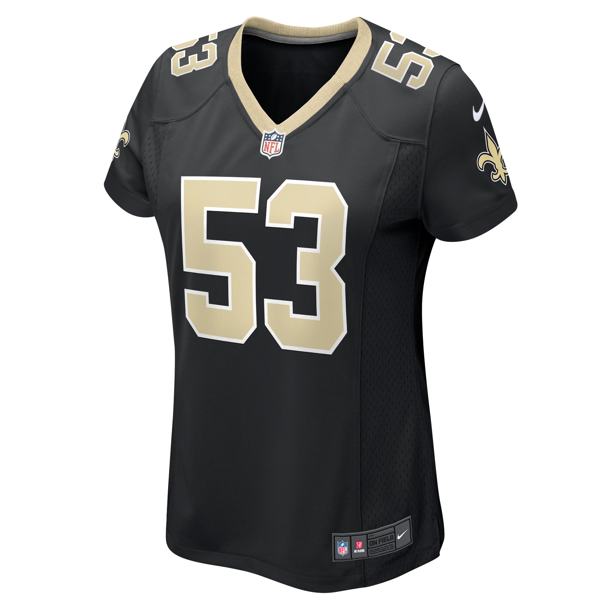 Women's New Orleans Saints Jaylan Ford Black Game Jersey JS4925 nicesnker - Image 2
