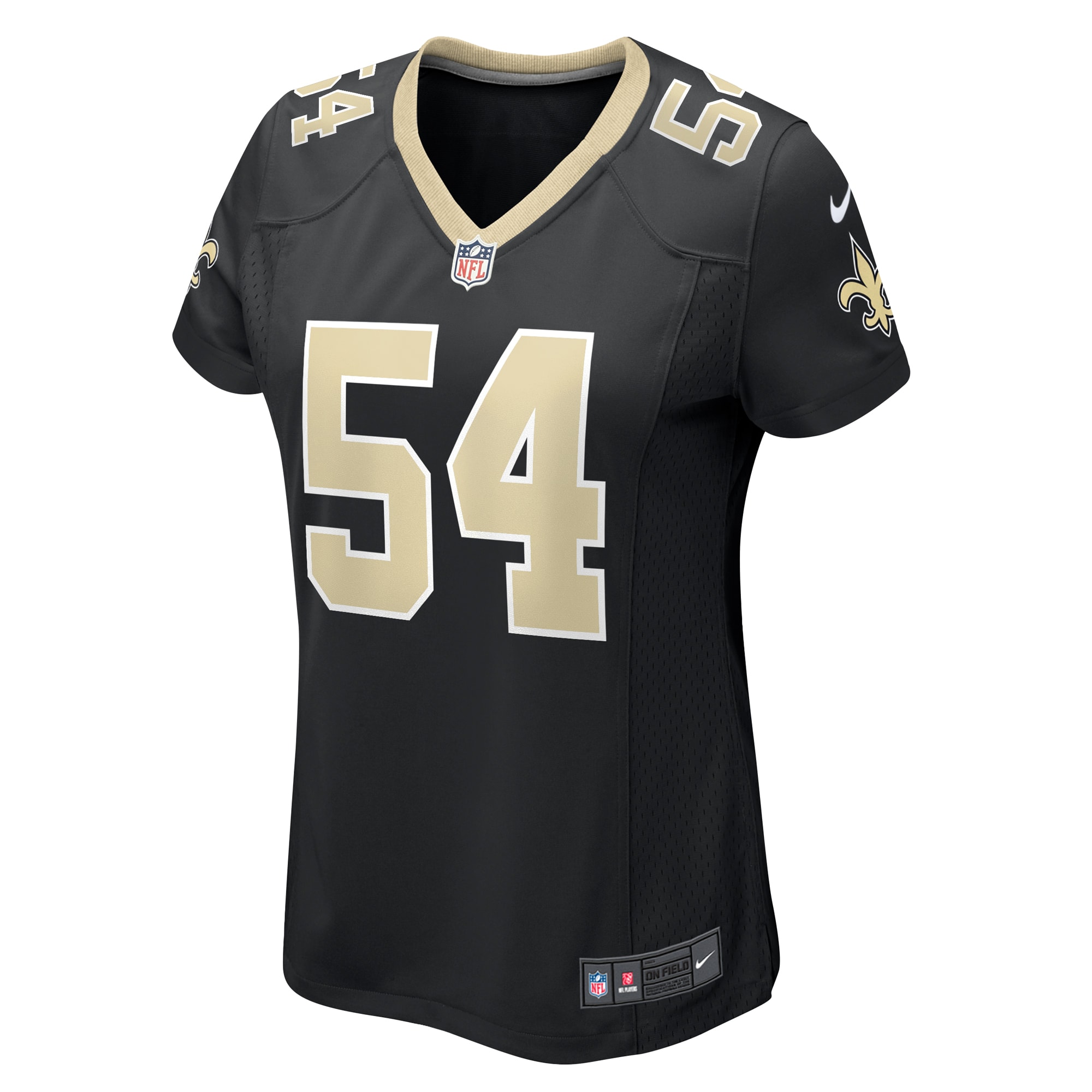 Women's New Orleans Saints Jaylon Smith Black Team Game Jersey JS5208 nicesnker - Image 2