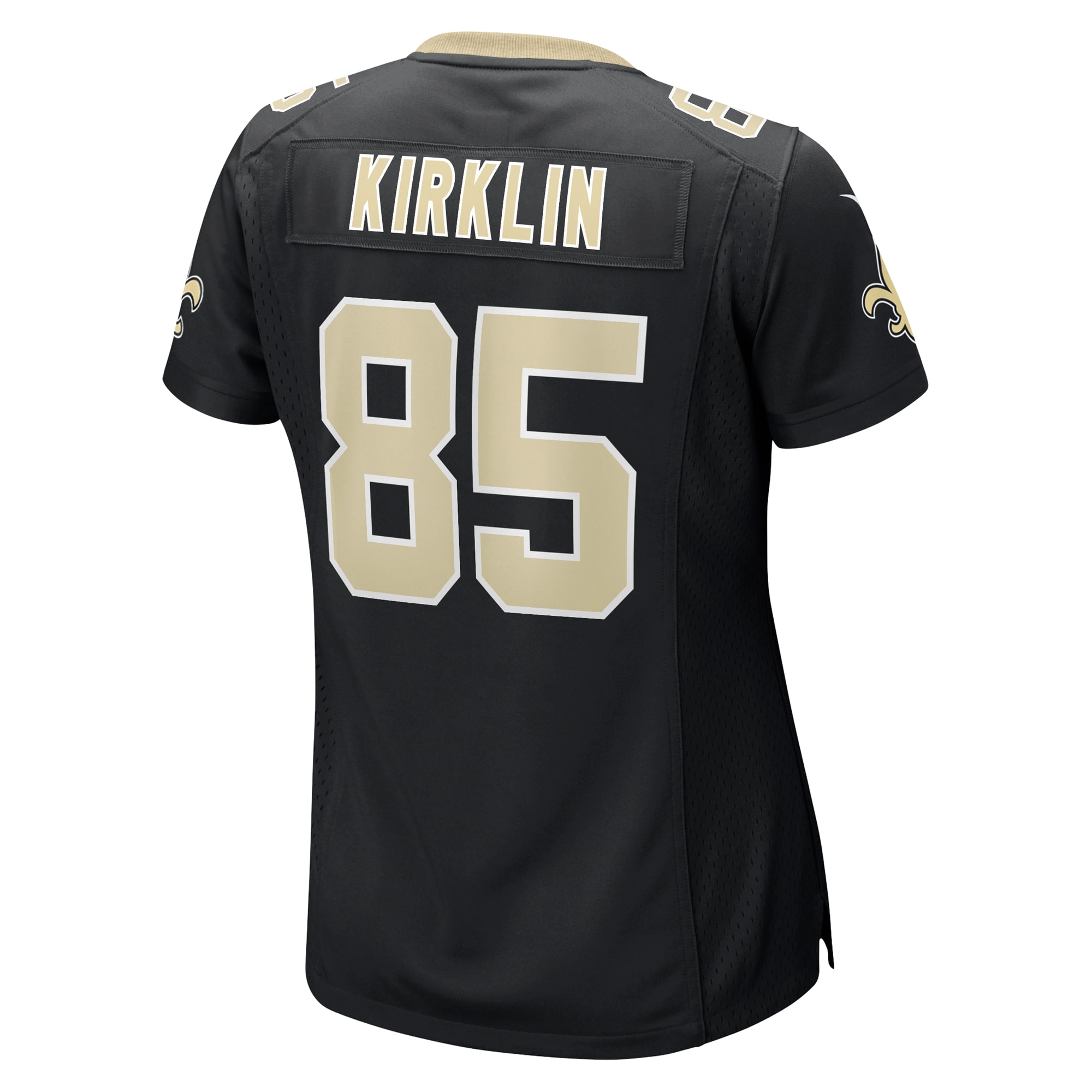 Women's New Orleans Saints Jontre Kirklin Black Team Game Jersey JS1473 nicesnker - Image 3