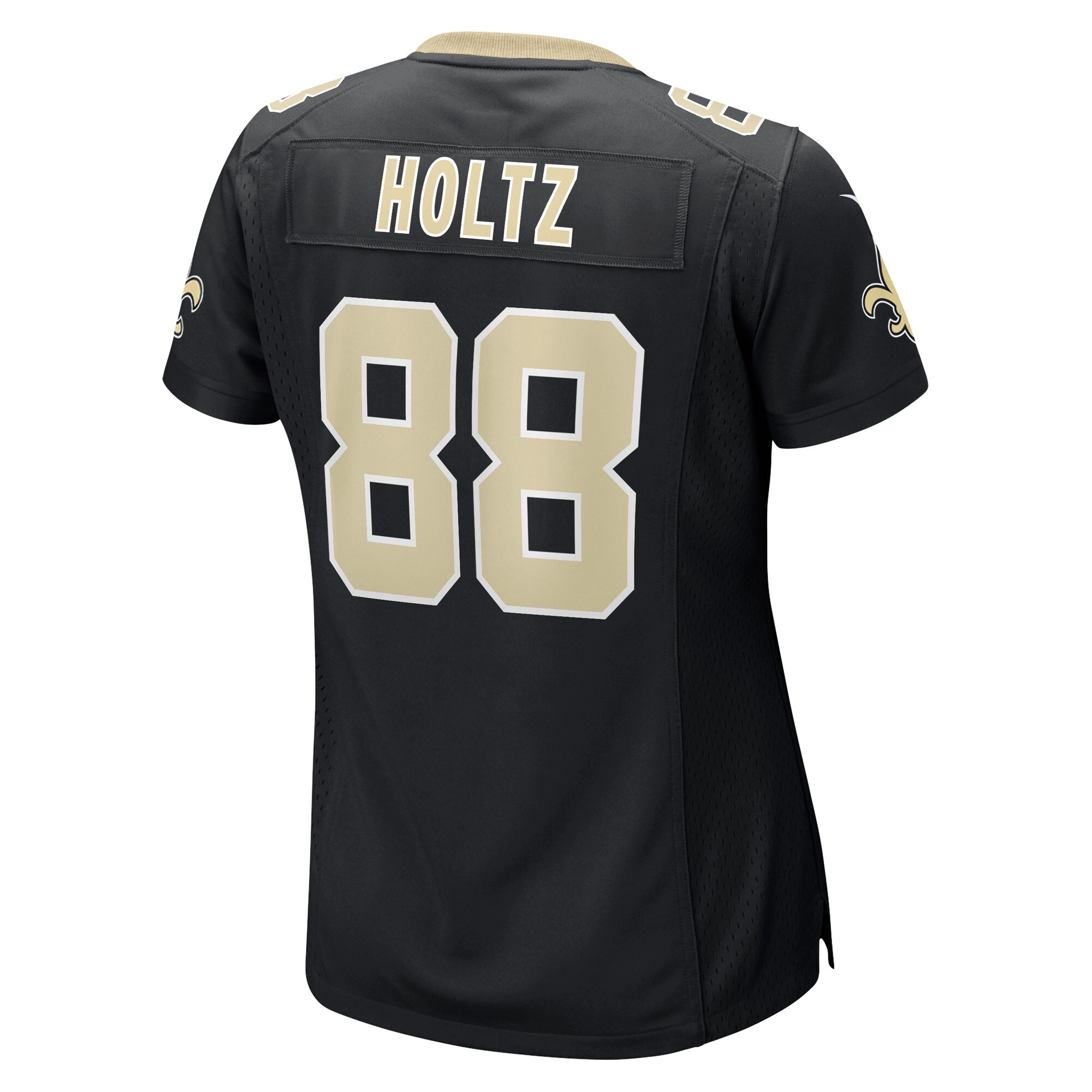 Women's New Orleans Saints J.P. Holtz Black Game Player Jersey JS9246 nicesnker - Image 3