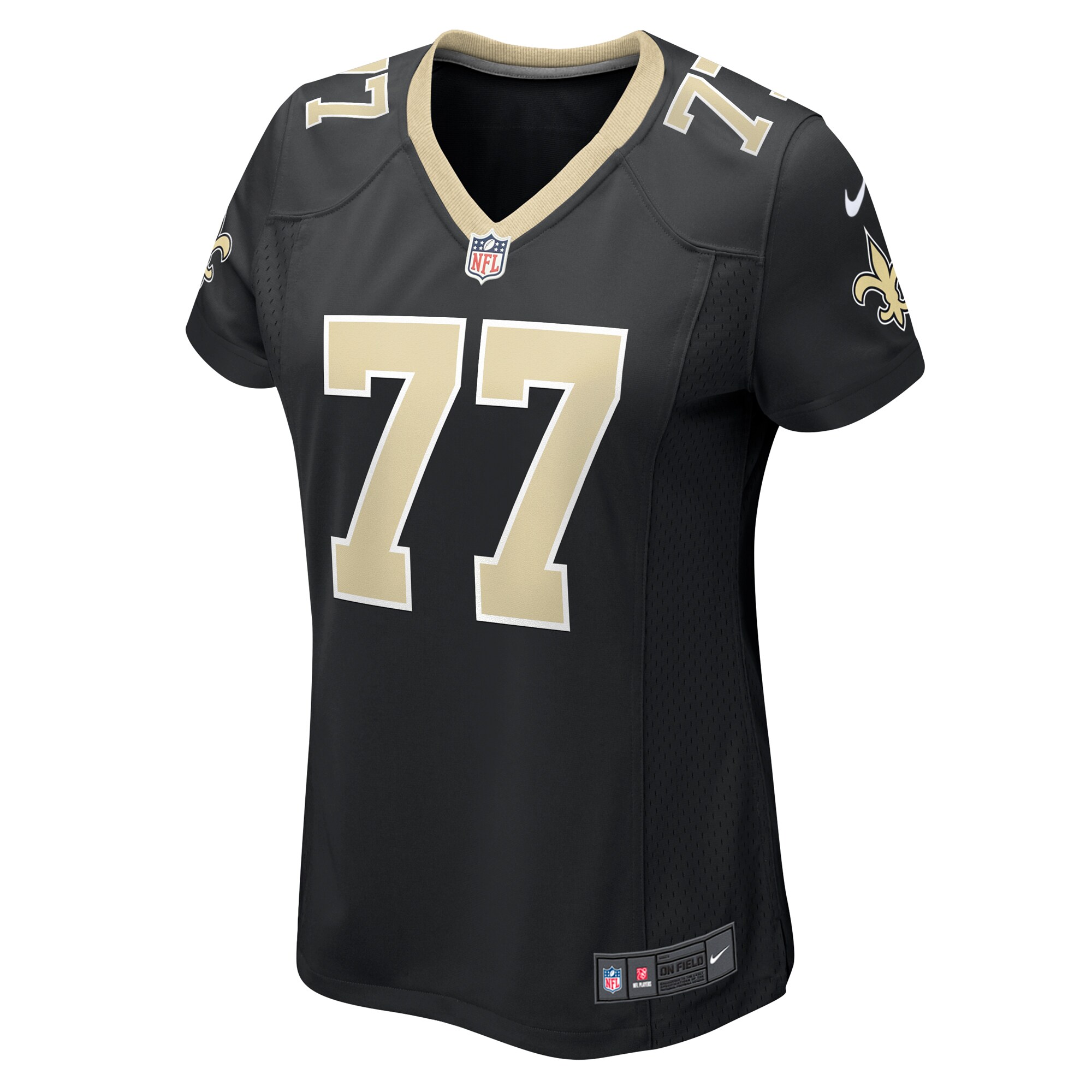 Women's New Orleans Saints Justin Herron Black Game Jersey JS7285 nicesnker - Image 2