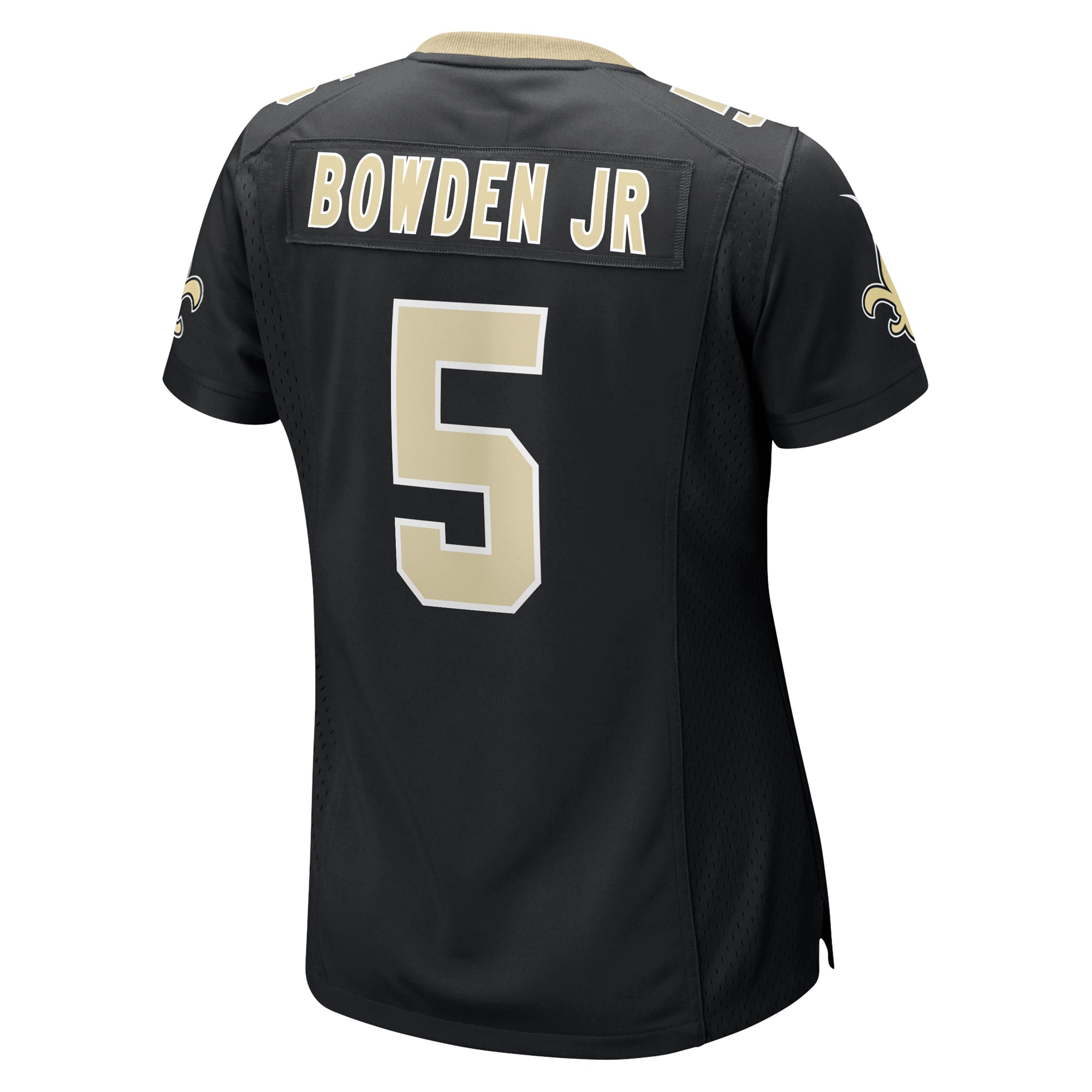 Women's New Orleans Saints Lynn Bowden Jr. Black Team Game Jersey JS7881 nicesnker - Image 3