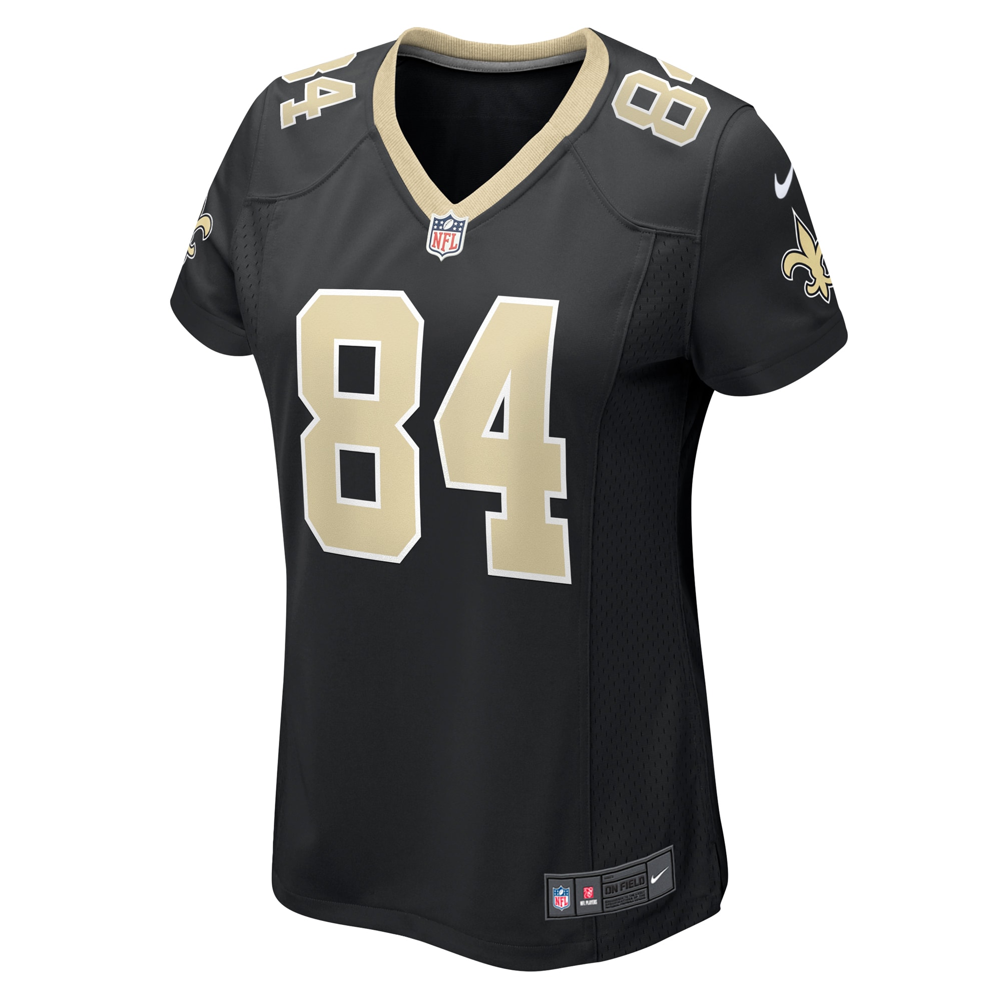 Women's New Orleans Saints Mason Tipton Black Game Jersey JS8504 nicesnker - Image 2