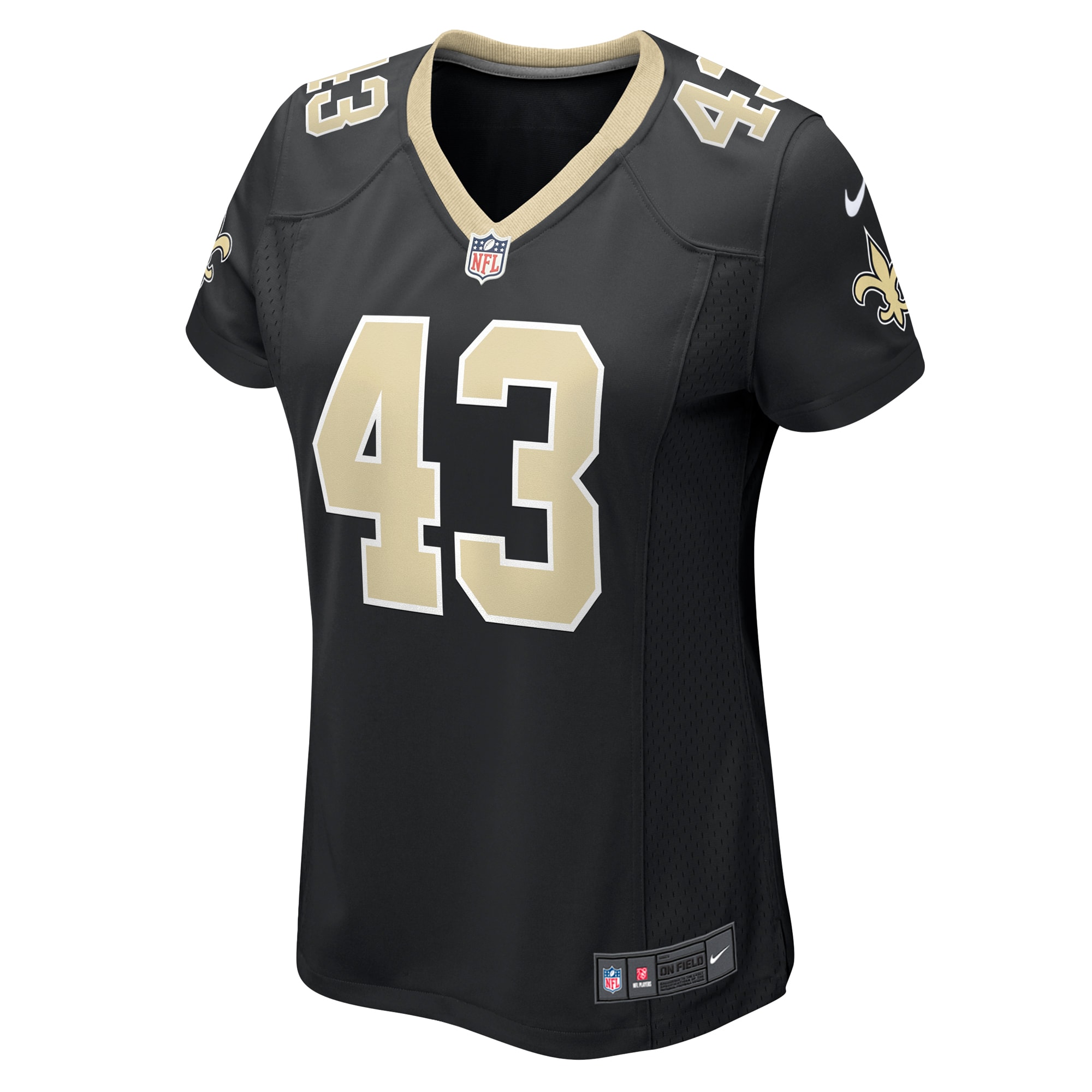 Women's New Orleans Saints Matthew Hayball Black Game Jersey JS6089 nicesnker - Image 2