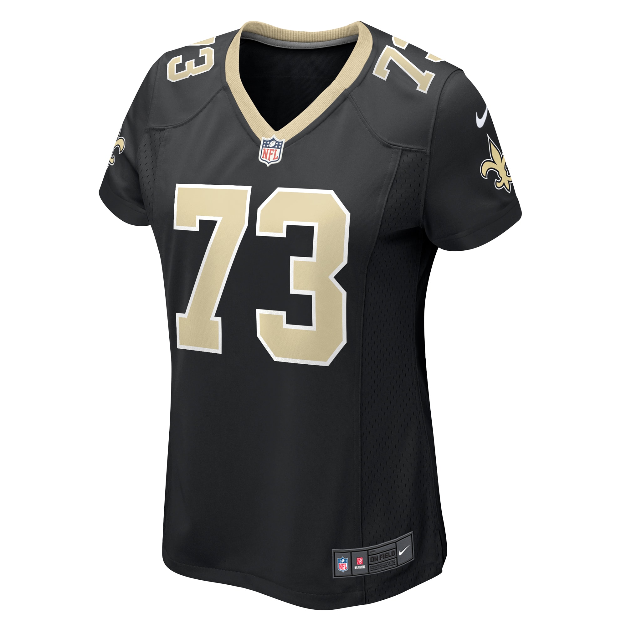 Women's New Orleans Saints Max Garcia Black Team Game Jersey JS4101 nicesnker - Image 2