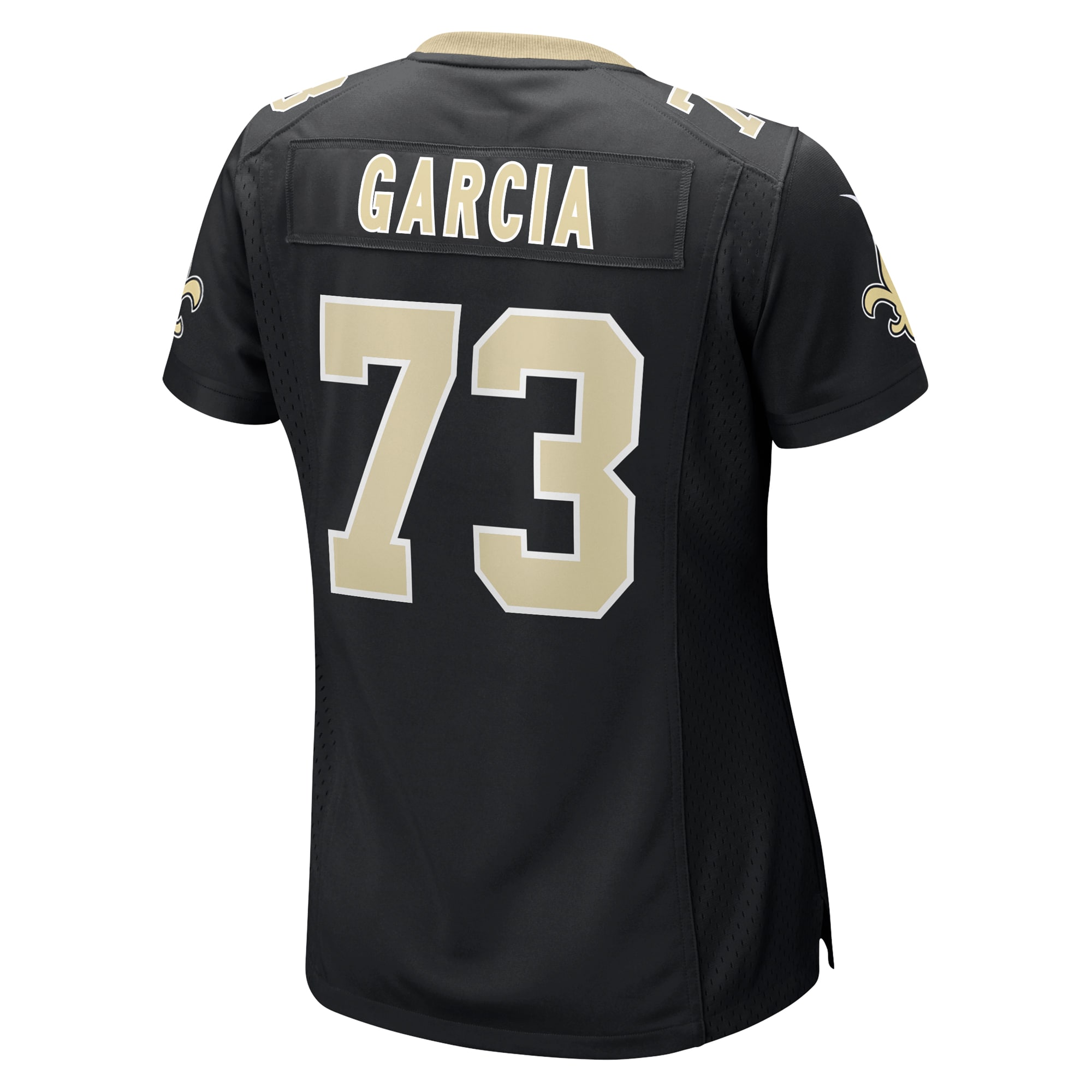 Women's New Orleans Saints Max Garcia Black Team Game Jersey JS4101 nicesnker - Image 3