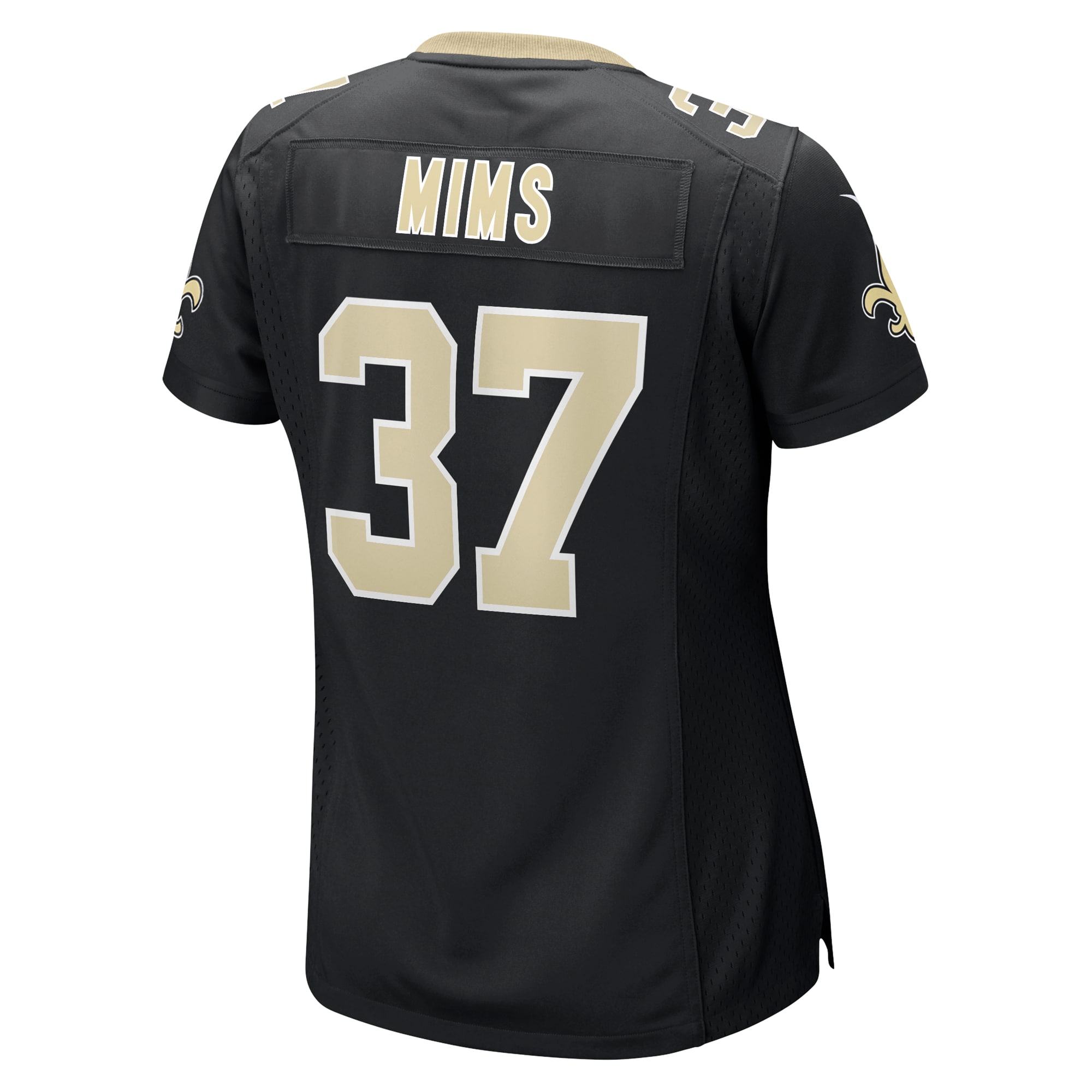 Women's New Orleans Saints Mims Black Team Game Jersey JS5977 nicesnker - Image 3