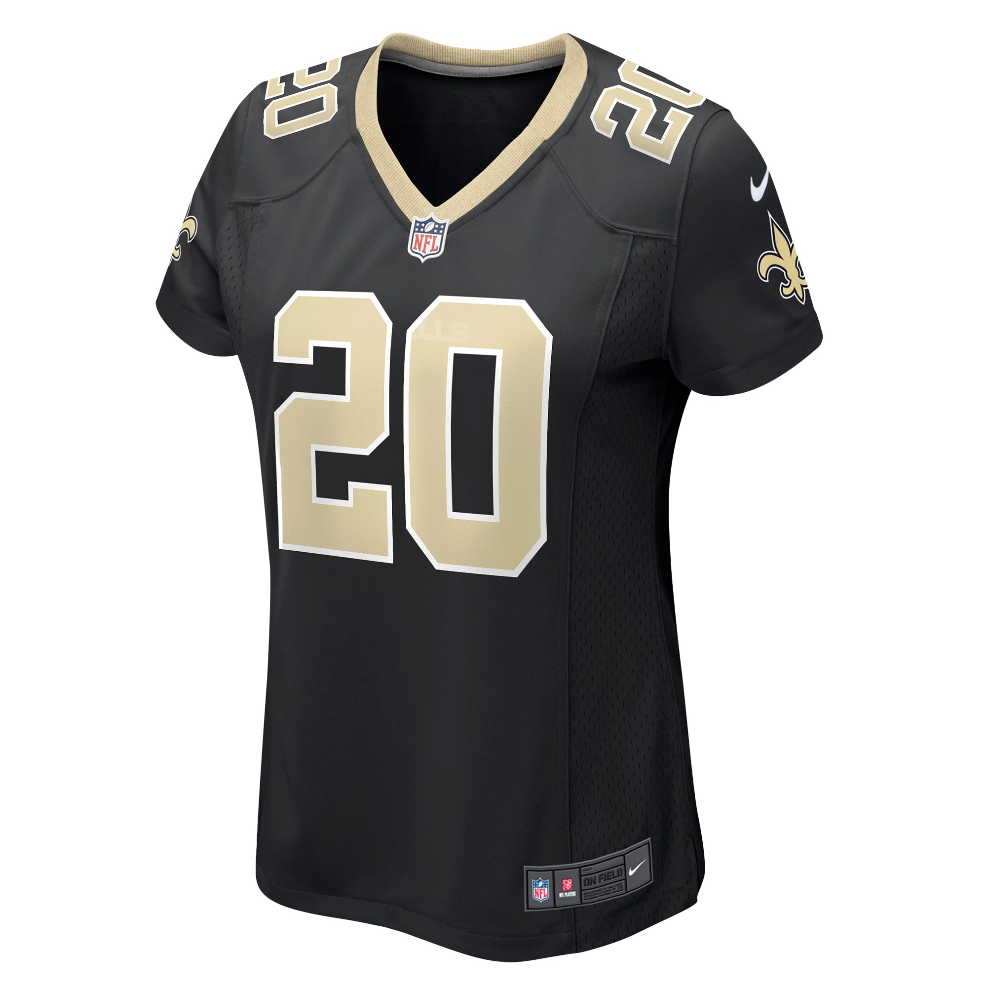 Women's New Orleans Saints Pete Werner Black Game Jersey JS1678 nicesnker - Image 2