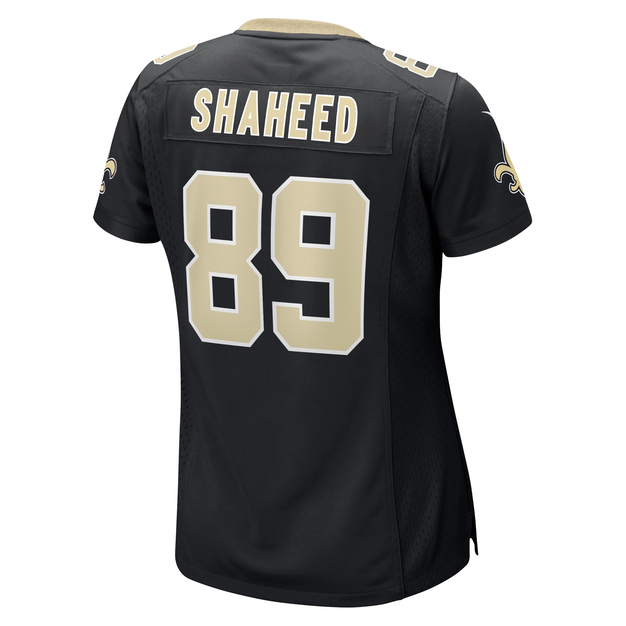 Women's New Orleans Saints Rashid Shaheed Black Game Player Jersey JS1636 nicesnker - Image 3