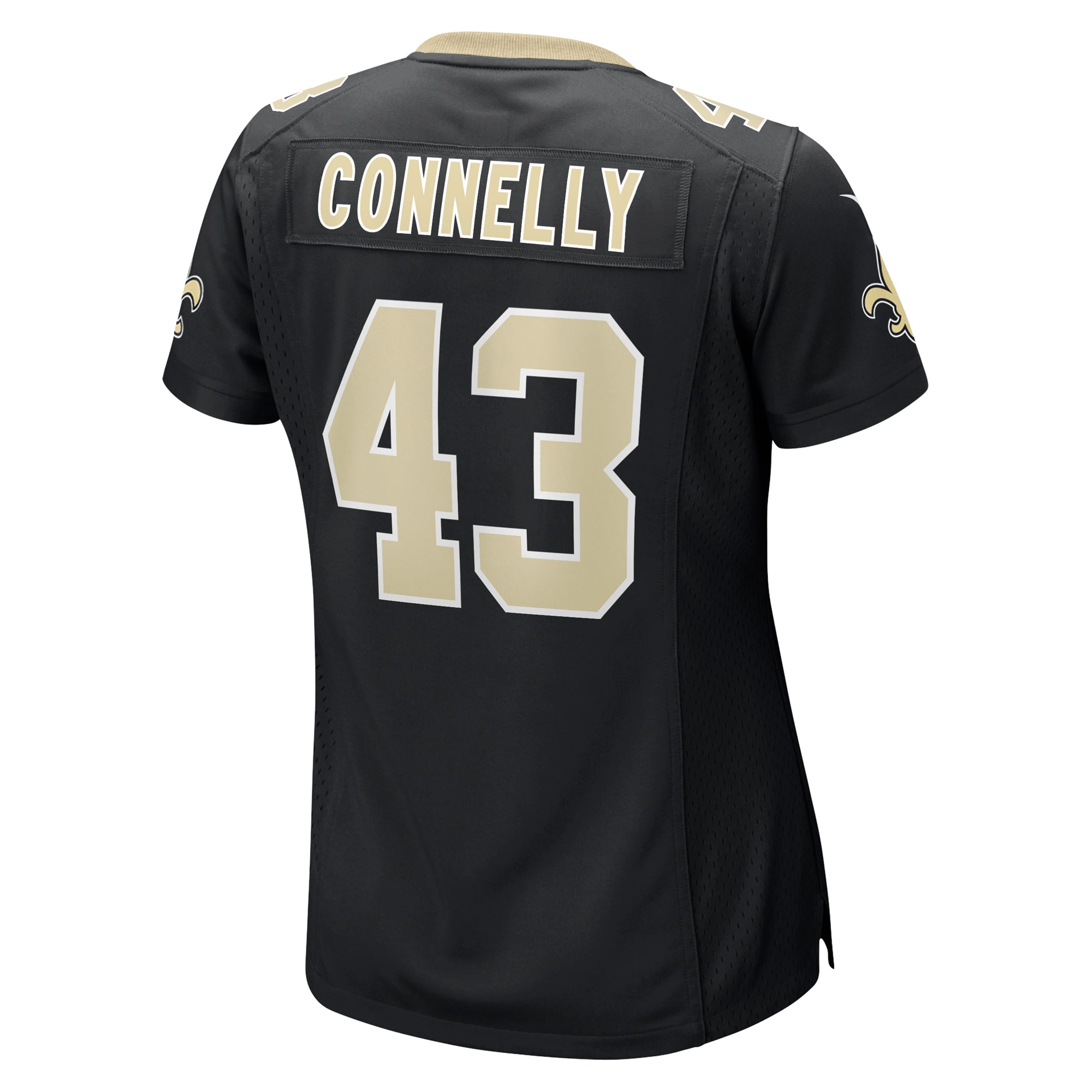 Women's New Orleans Saints Ryan Connelly Black Team Game Jersey JS8141 nicesnker - Image 3