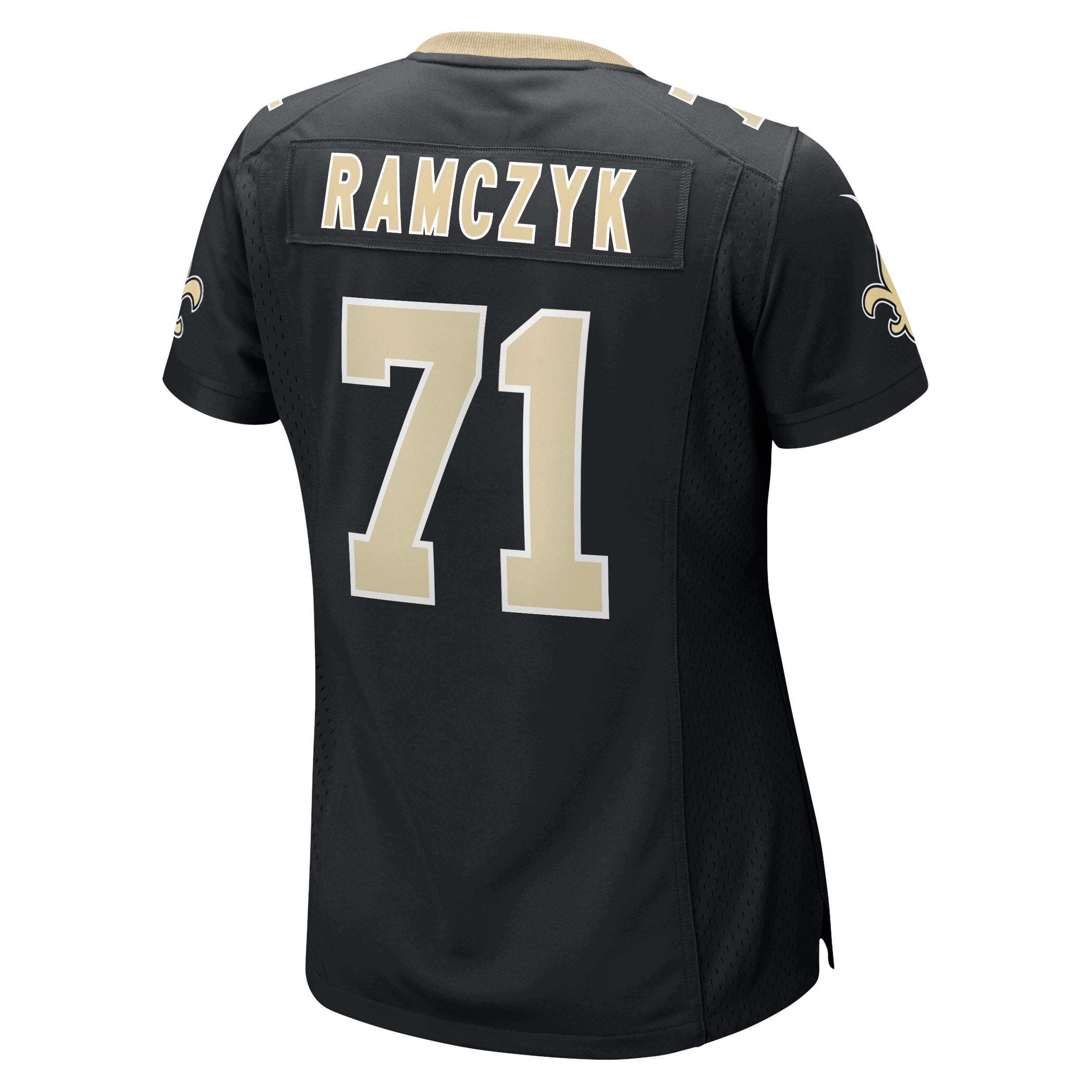 Women's New Orleans Saints Ryan Ramczyk Black Game Jersey JS1696 nicesnker - Image 3