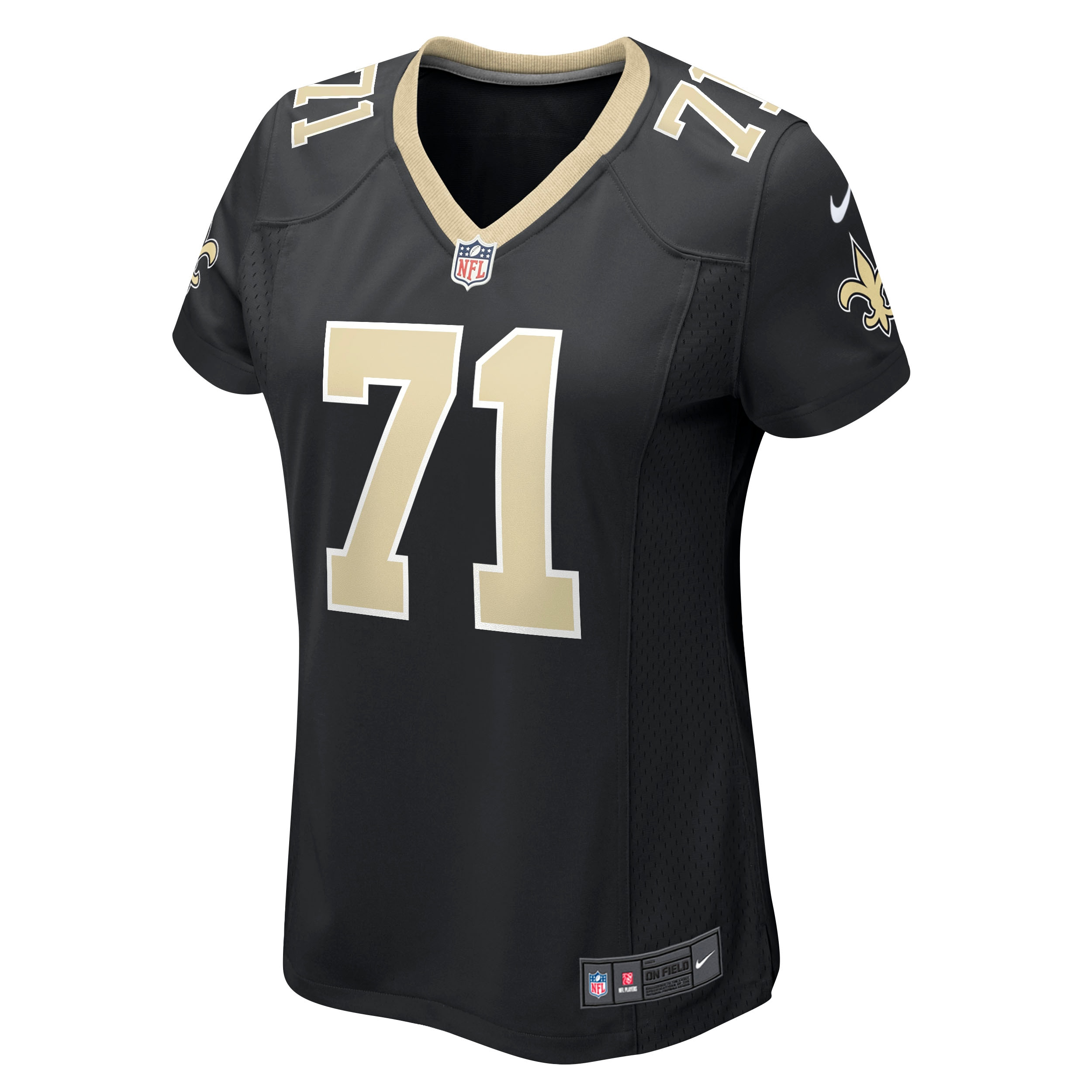 Women's New Orleans Saints Ryan Ramczyk Black Game Jersey JS1696 nicesnker - Image 2