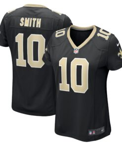 Women's New Orleans Saints Tre'Quan Smith Black Game Jersey JS7256 nicesnker