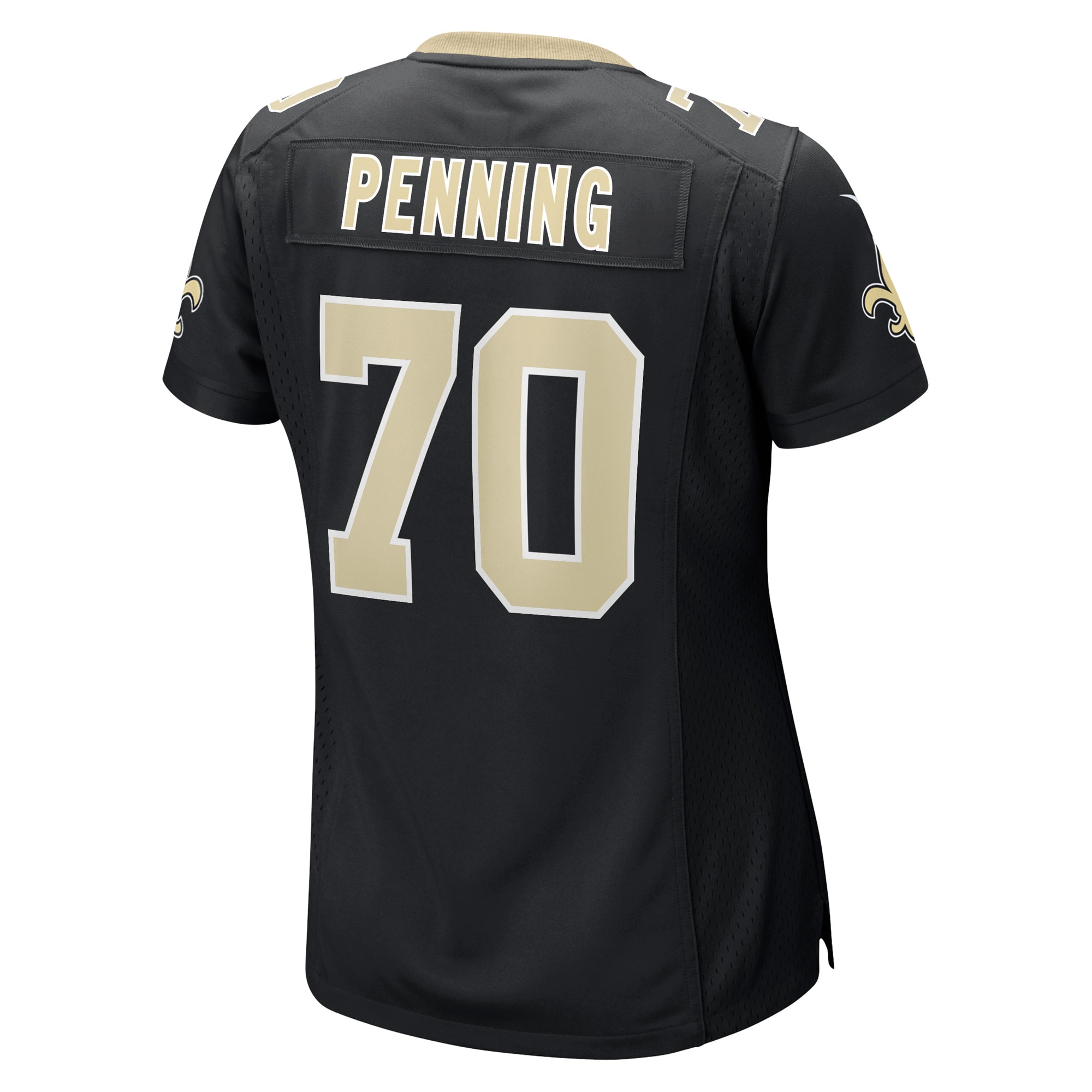 Women's New Orleans Saints Trevor Penning Black Game Player Jersey JS8785 nicesnker - Image 3