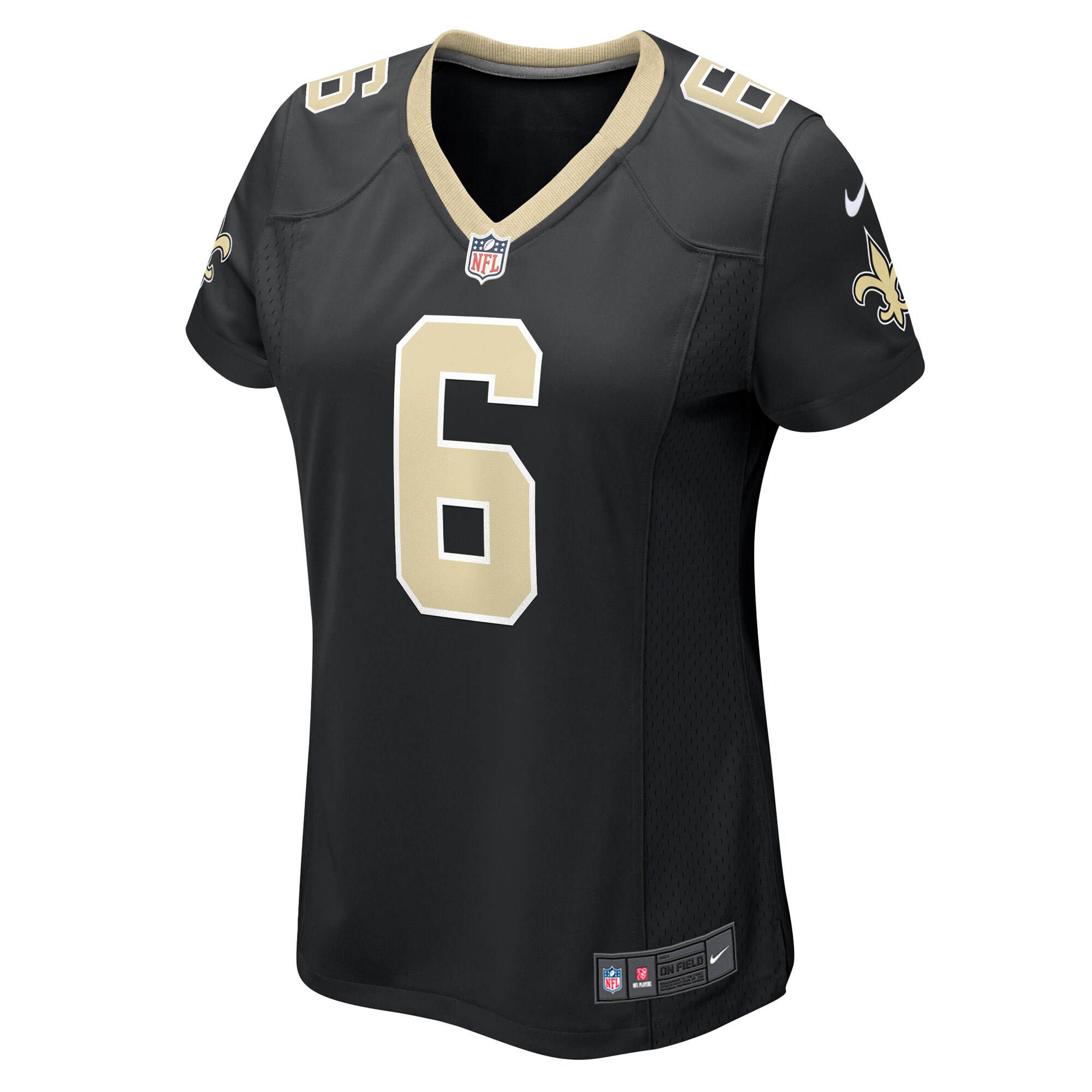 Women's New Orleans Saints Willie Gay Black Game Jersey JS6682 nicesnker - Image 2