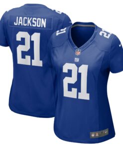 Women's New York Giants Adoree' Jackson Royal Game Jersey JS9647 nicesnker