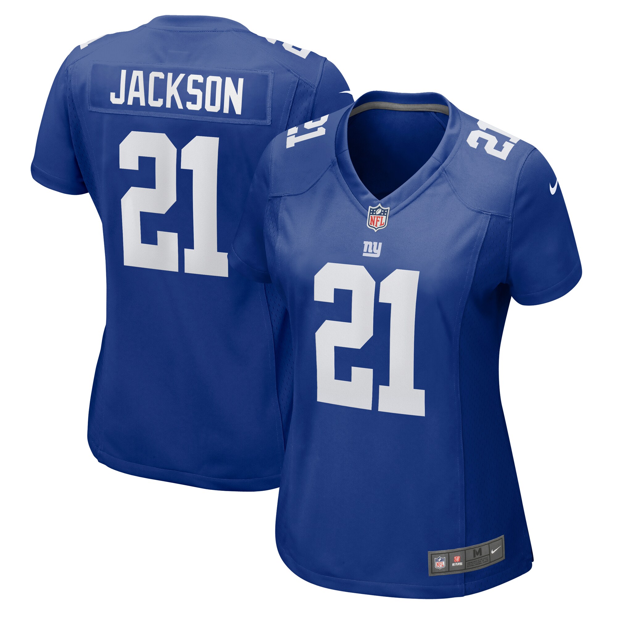 Women's New York Giants Adoree' Jackson Royal Game Jersey JS9647 nicesnker