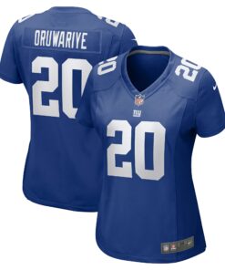Women's New York Giants Amani Oruwariye Royal Game Jersey JS9494 nicesnker