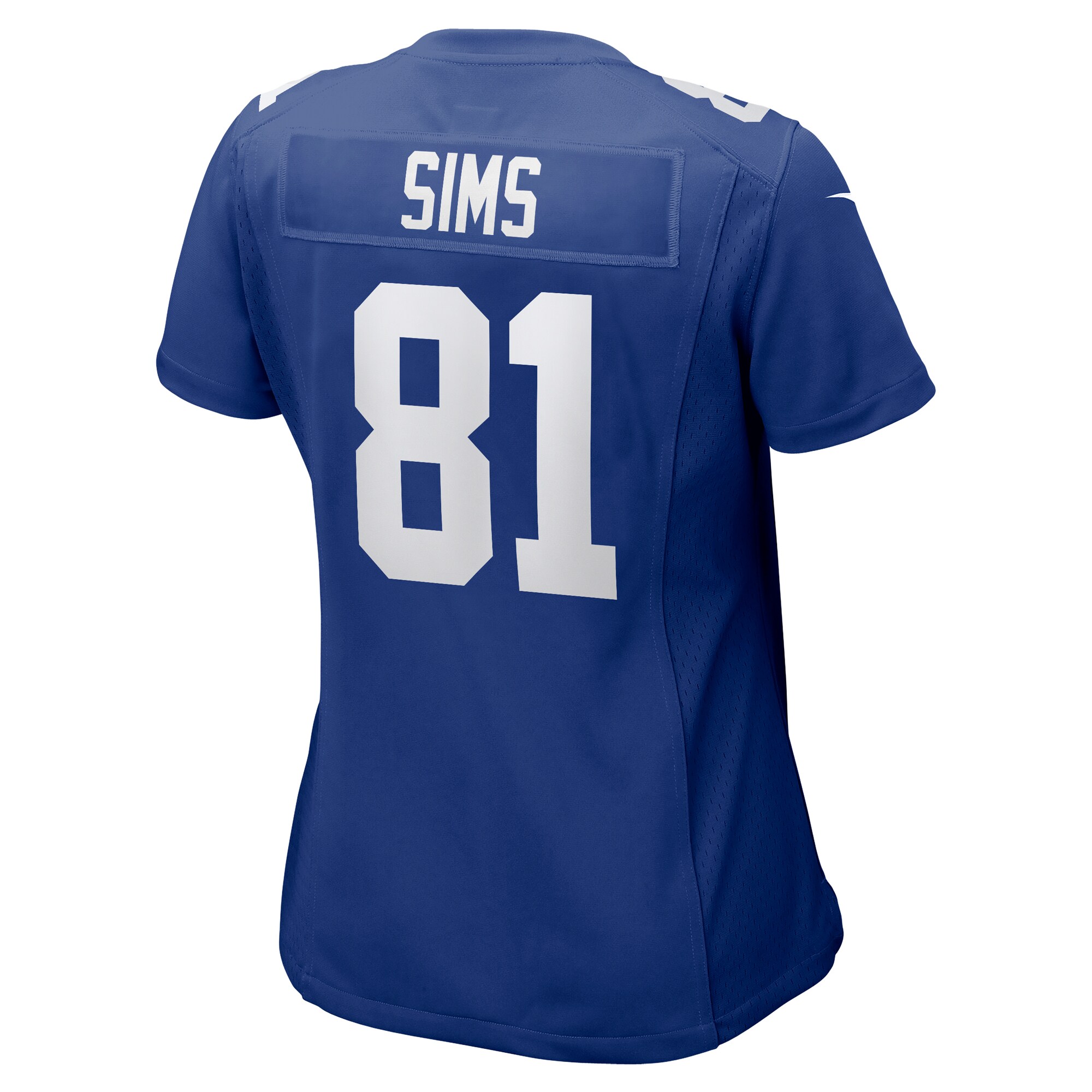 Women's New York Giants Cam Sims Royal Team Game Jersey JS7239 nicesnker - Image 3