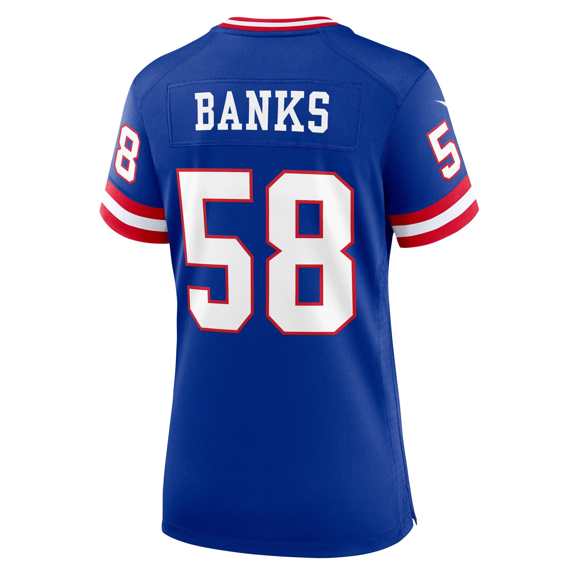 Women's New York Giants Carl Banks Royal Classic Retired Player Game Jersey JS9885 nicesnker - Image 3