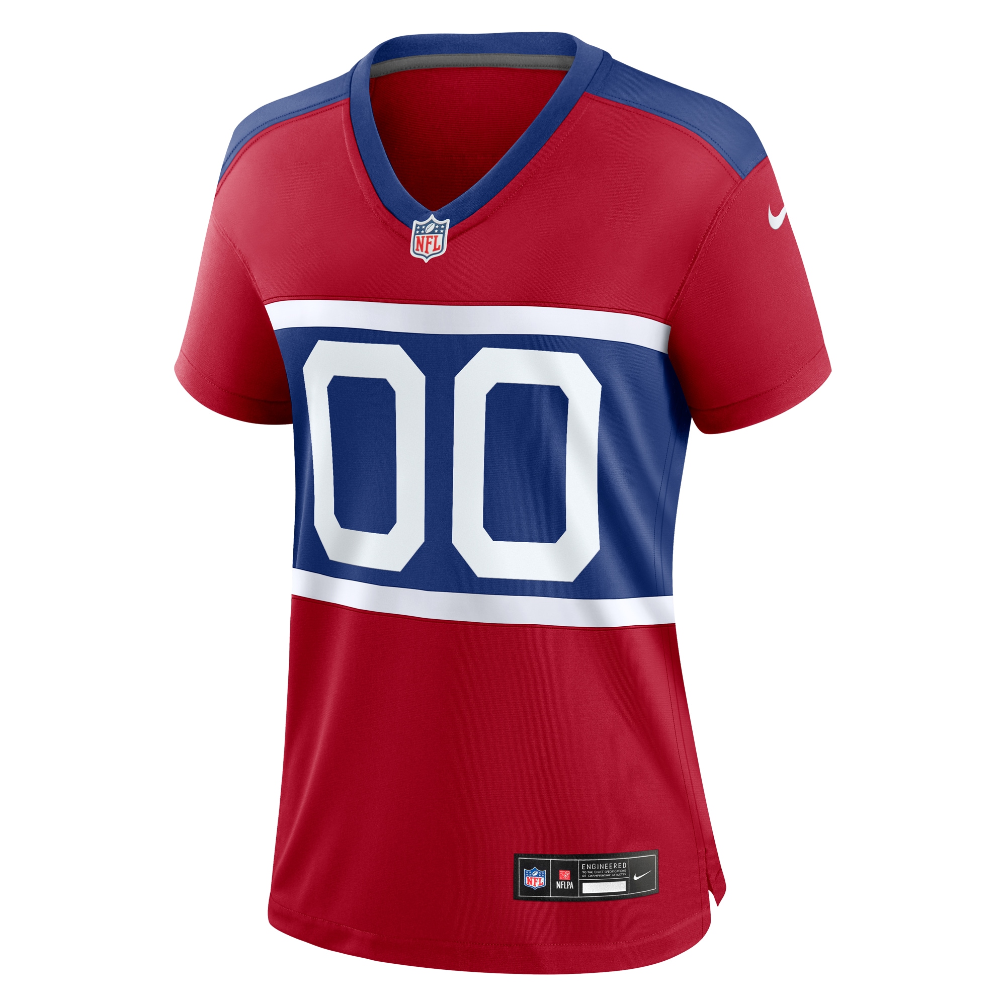 Women's New York Giants Century Red Alternate Game Custom Jersey JS3126 nicesnker - Image 2