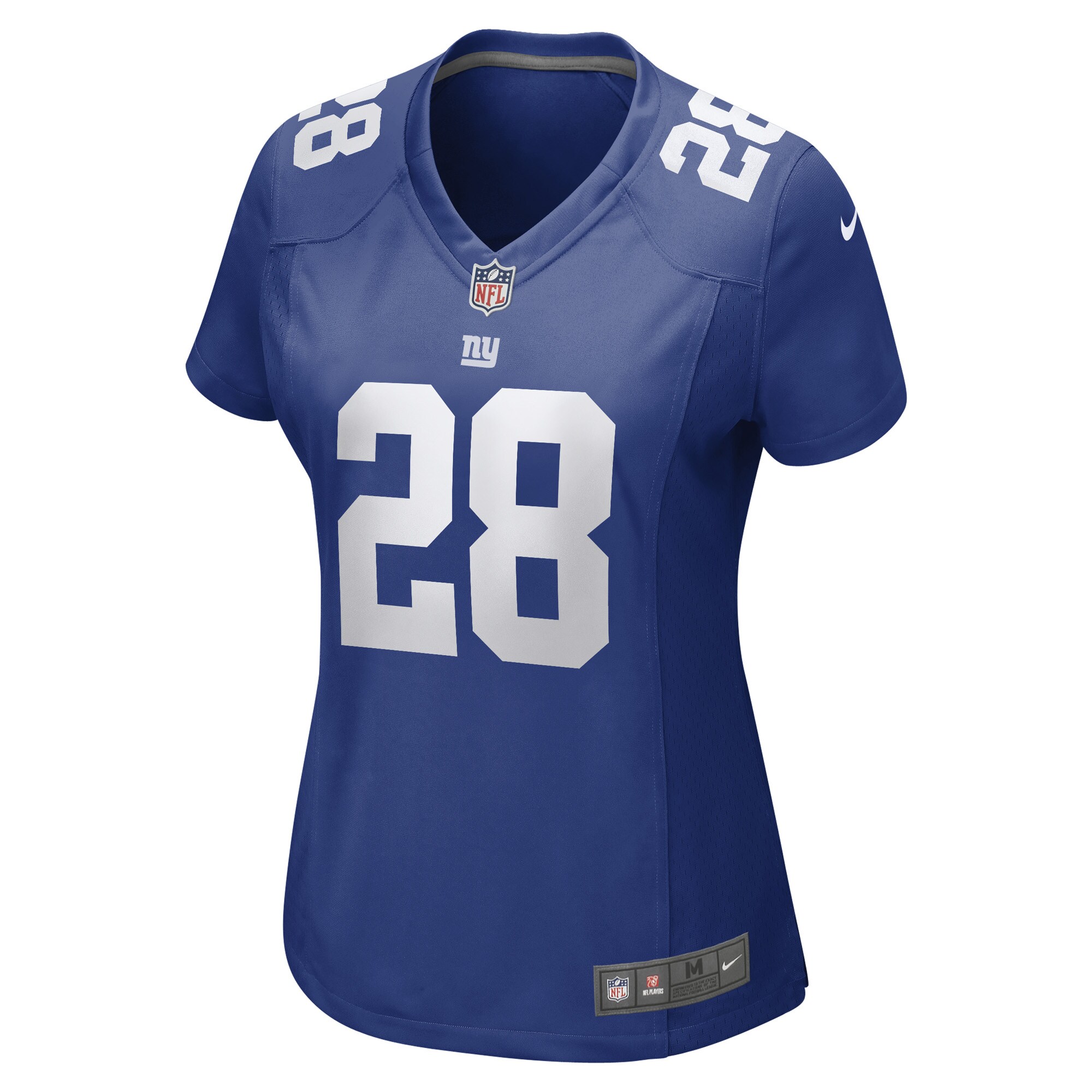 Women's New York Giants Cor'Dale Flott Royal Game Player Jersey JS9399 nicesnker - Image 2