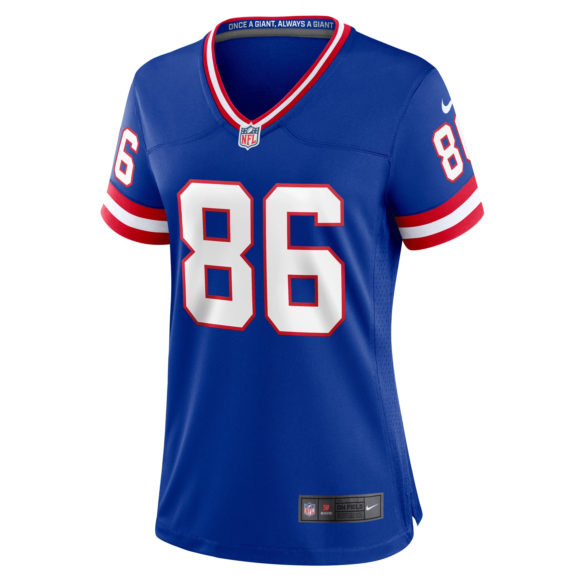 Women's New York Giants Darius Slayton Royal Classic Player Game Jersey JS9998 nicesnker - Image 2