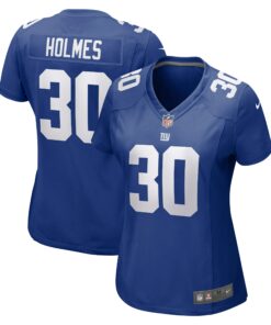 Women's New York Giants Darnay Holmes Royal Game Jersey JS2892 nicesnker