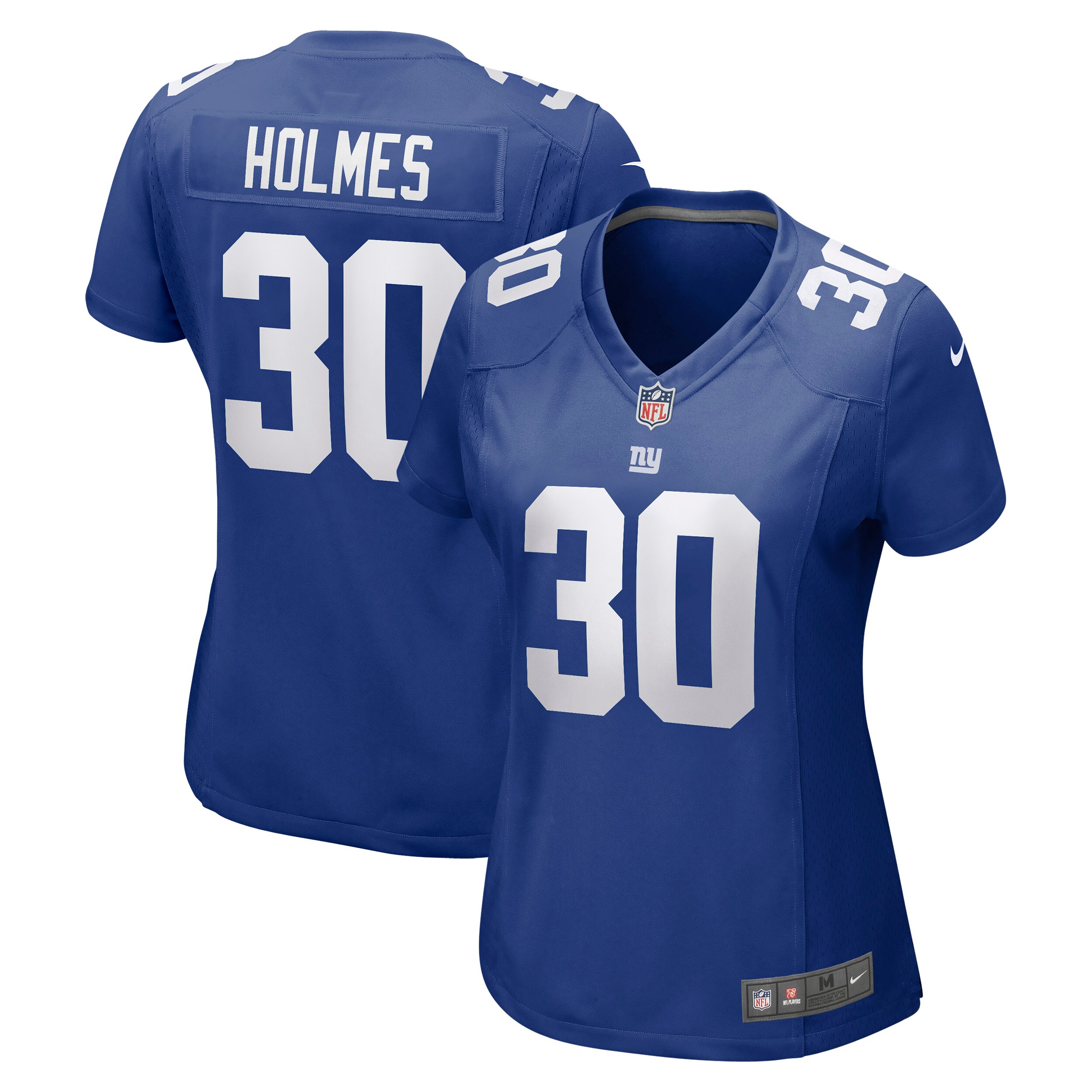 Women's New York Giants Darnay Holmes Royal Game Jersey JS2892 nicesnker