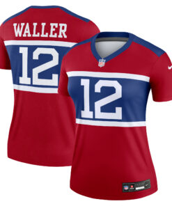 Women's New York Giants Darren Waller Red Alternate Legend Player Performance Top JS9729 nicesnker