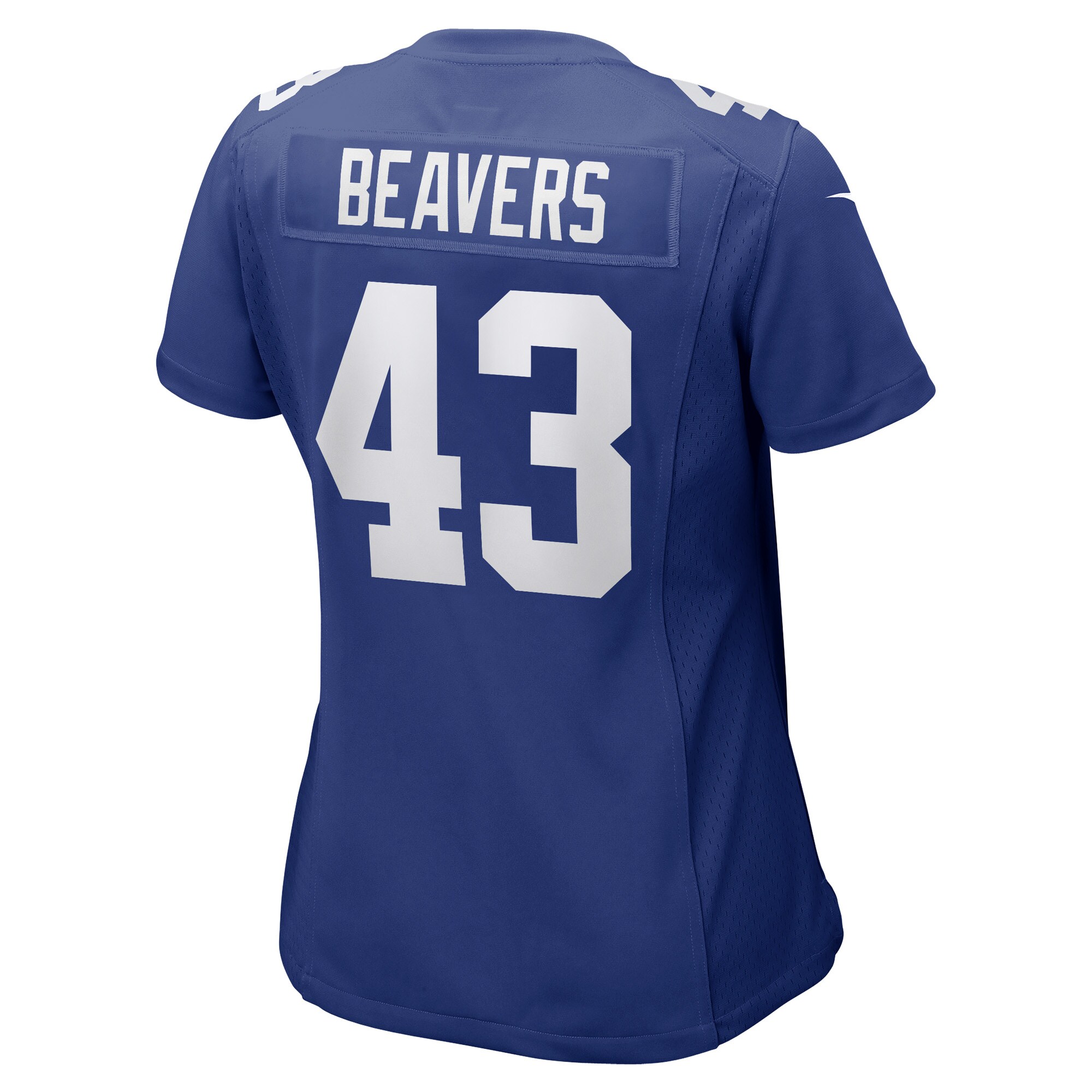 Women's New York Giants Darrian Beavers Royal Game Player Jersey JS7280 nicesnker - Image 3