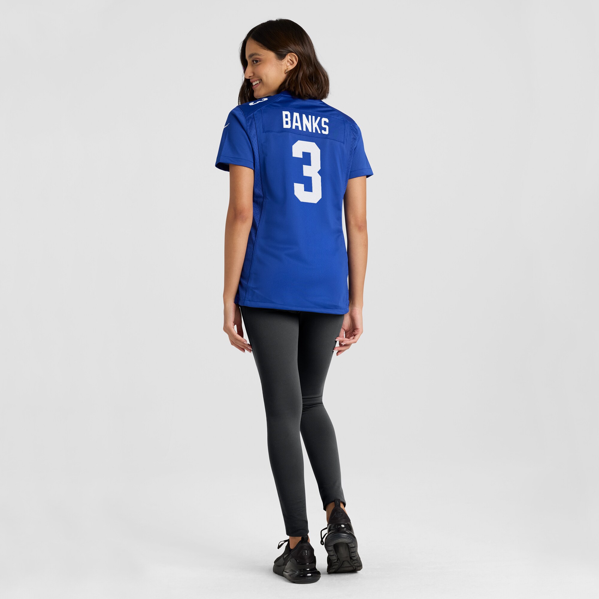 Women's New York Giants Deonte Banks Royal Game Jersey JS3468 nicesnker - Image 5