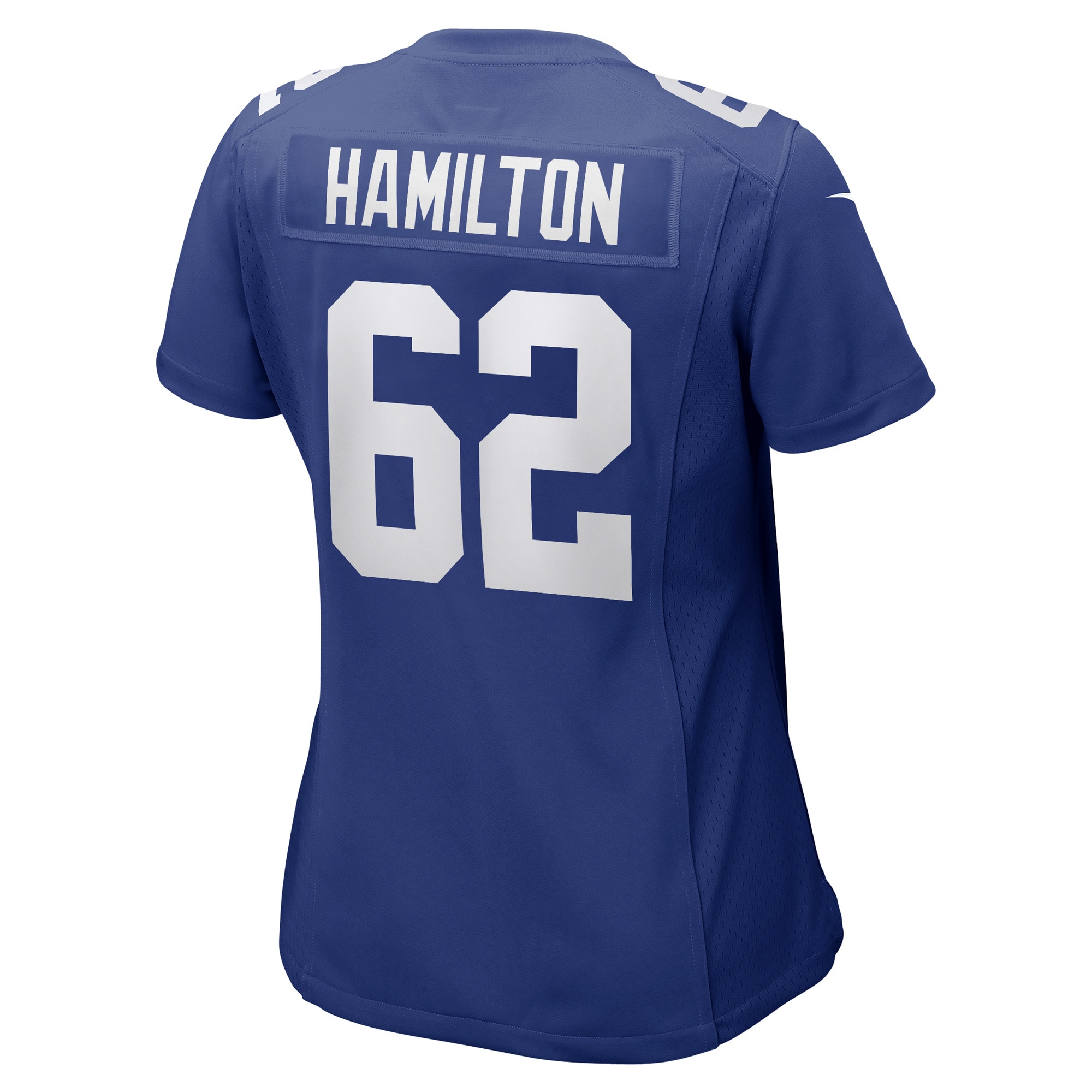 Women's New York Giants Devery Hamilton Royal Game Player Jersey JS8523 nicesnker - Image 3