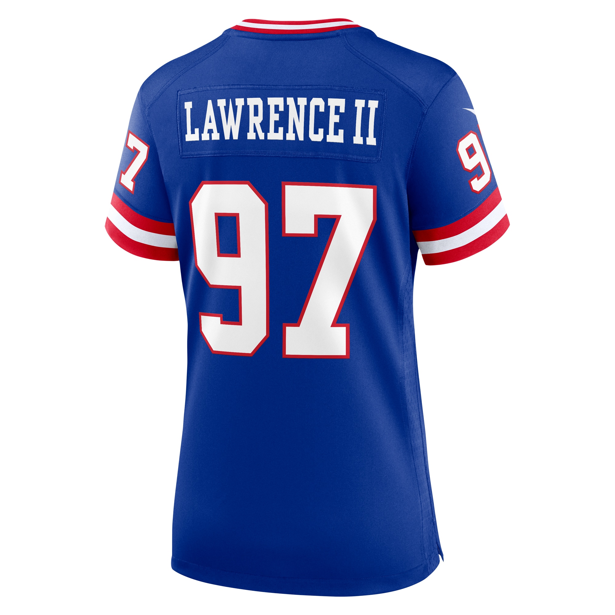 Women's New York Giants Dexter Lawrence II Royal Classic Game Player Jersey JS5262 nicesnker - Image 3