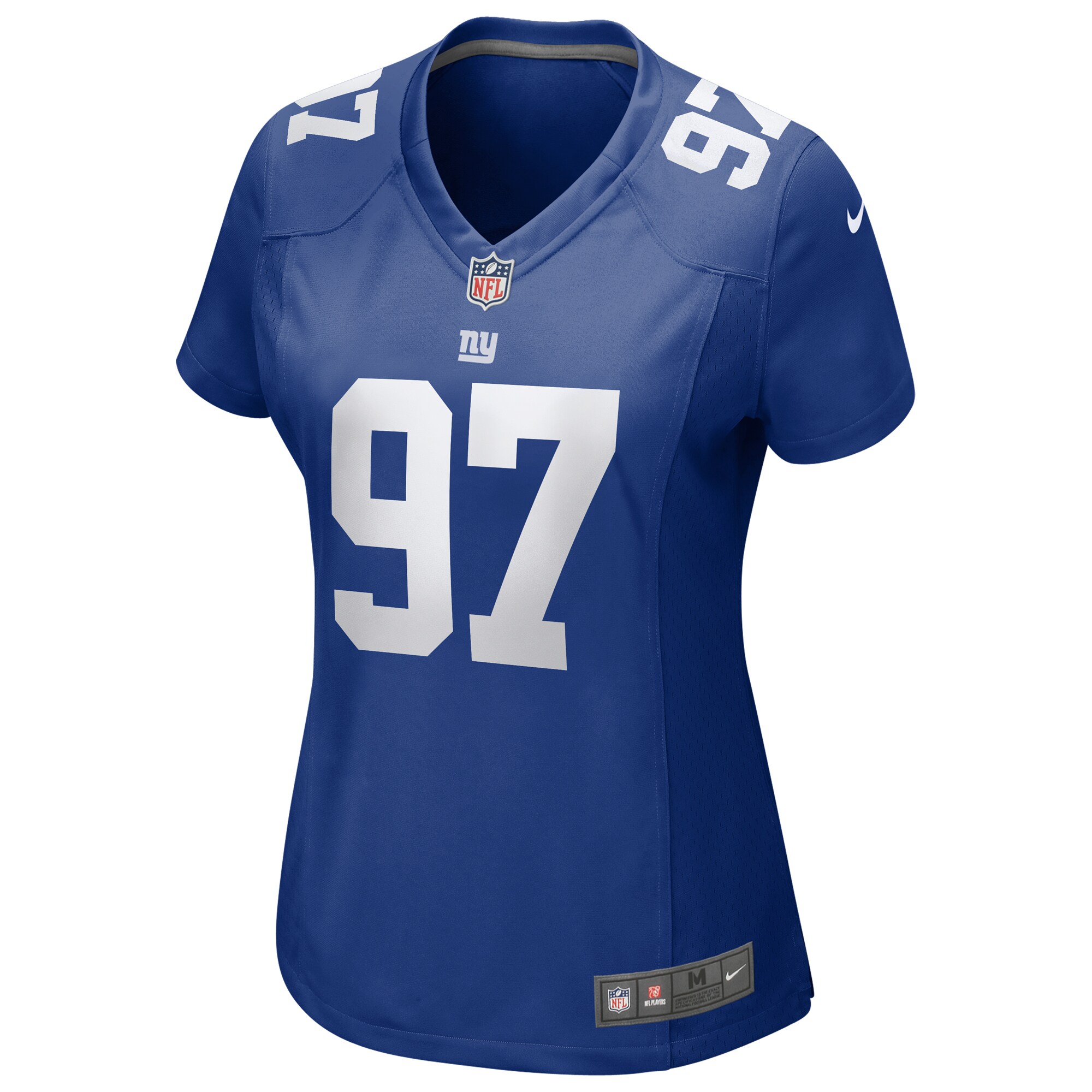 Women's New York Giants Dexter Lawrence II Royal Team Game Player Jersey JS2267 nicesnker - Image 2