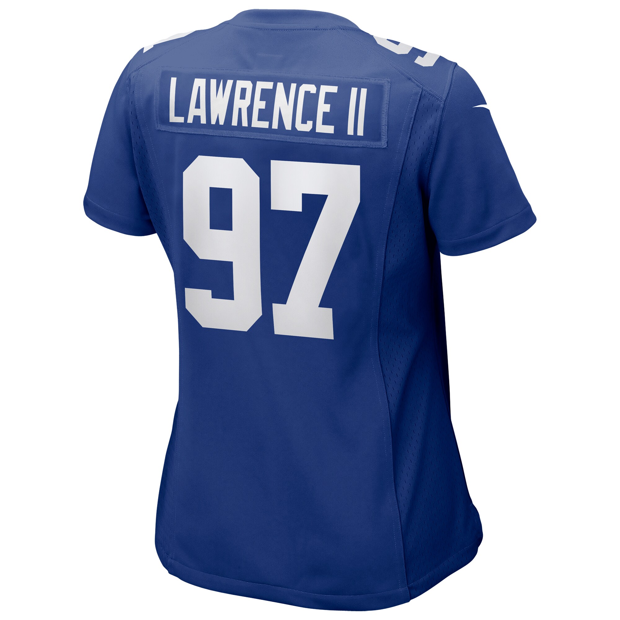 Women's New York Giants Dexter Lawrence II Royal Team Game Player Jersey JS2267 nicesnker - Image 3