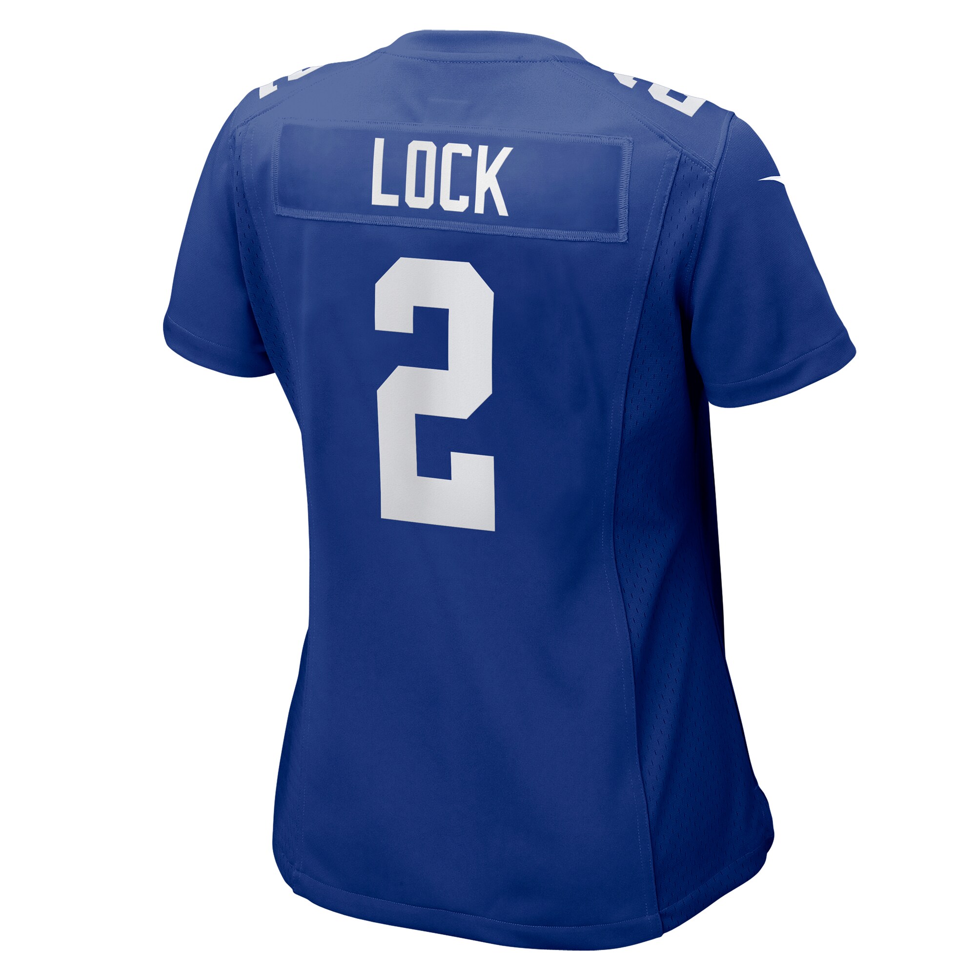 Women's New York Giants Drew Lock Royal Game Jersey JS6278 nicesnker - Image 3
