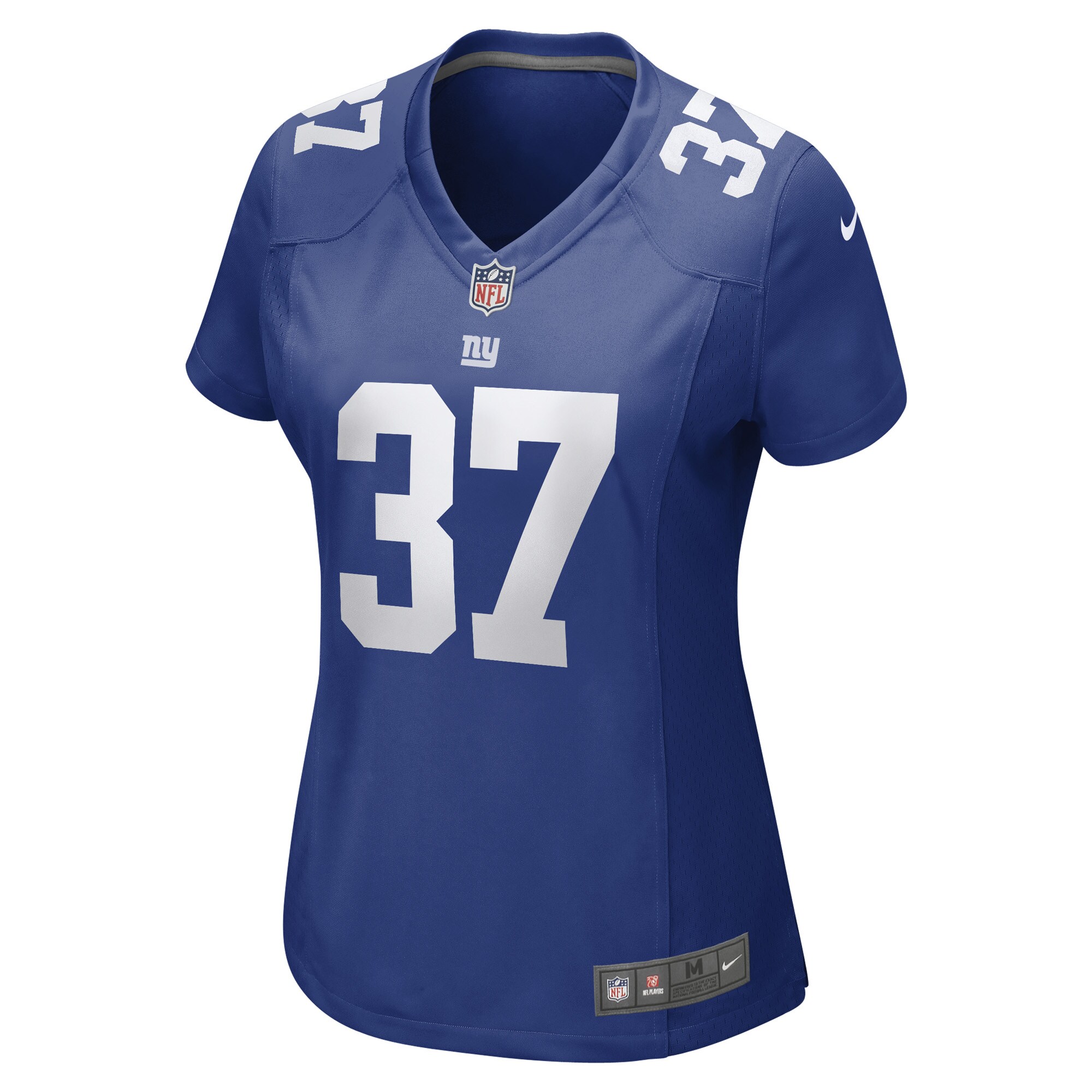Women's New York Giants Fabian Moreau Royal Game Player Jersey JS5760 nicesnker - Image 2
