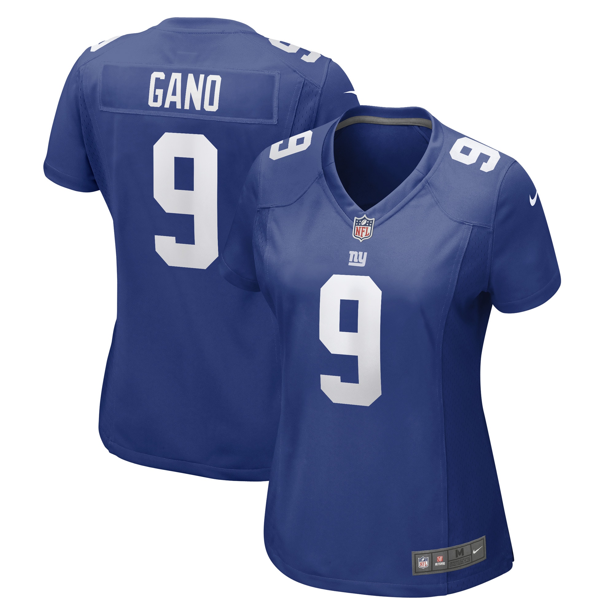Women's New York Giants Graham Gano Royal Team Game Player Jersey JS8413 nicesnker