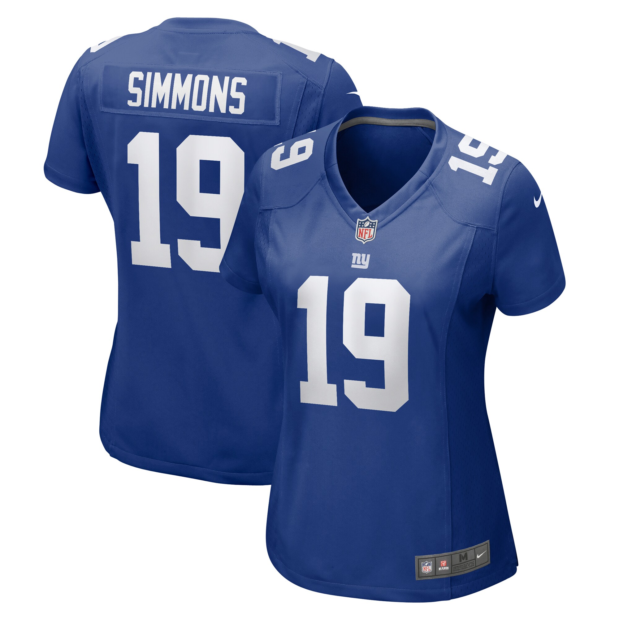 Women's New York Giants Isaiah Simmons Royal Team Game Jersey JS8272 nicesnker