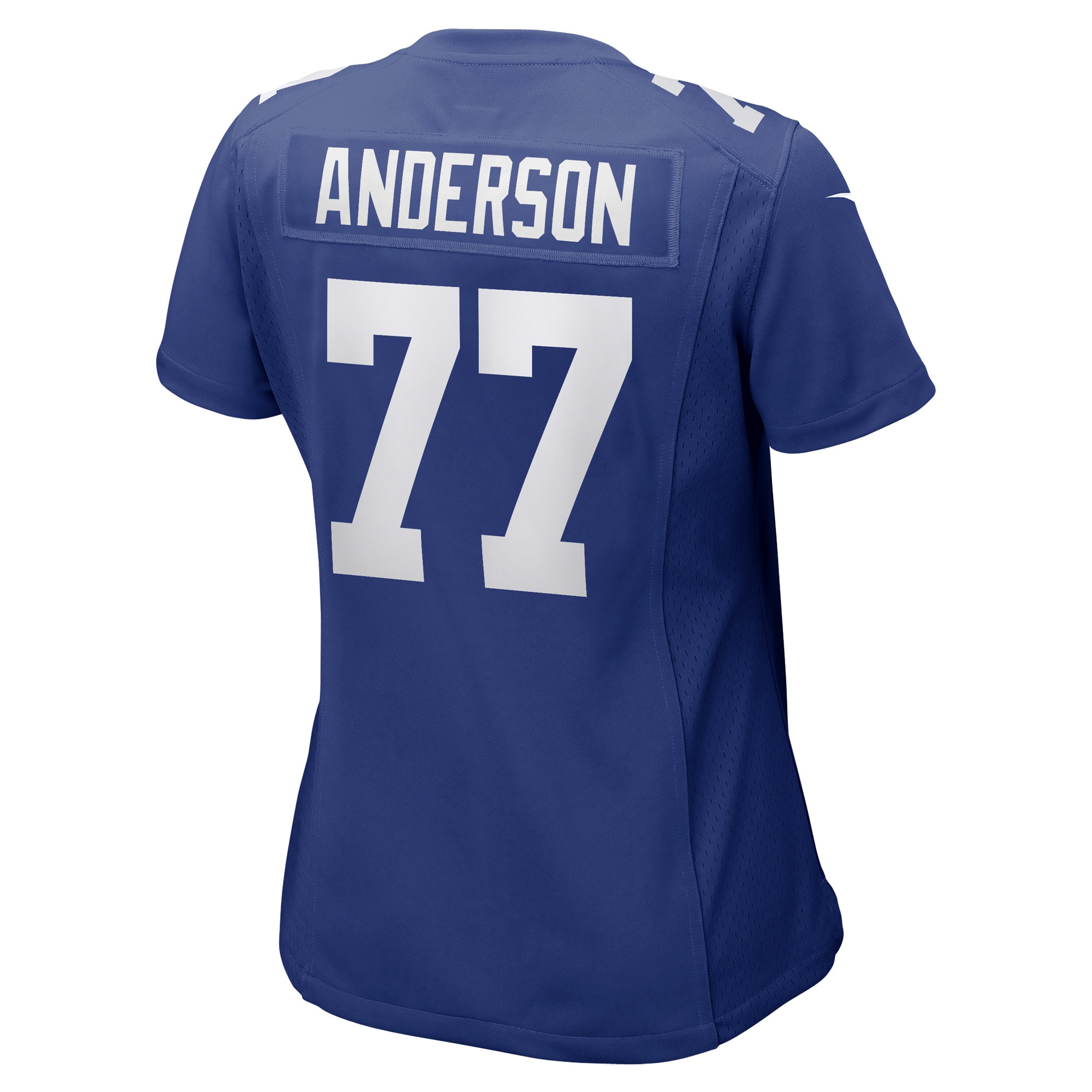 Women's New York Giants Jack Anderson Royal Game Player Jersey JS9416 nicesnker - Image 3