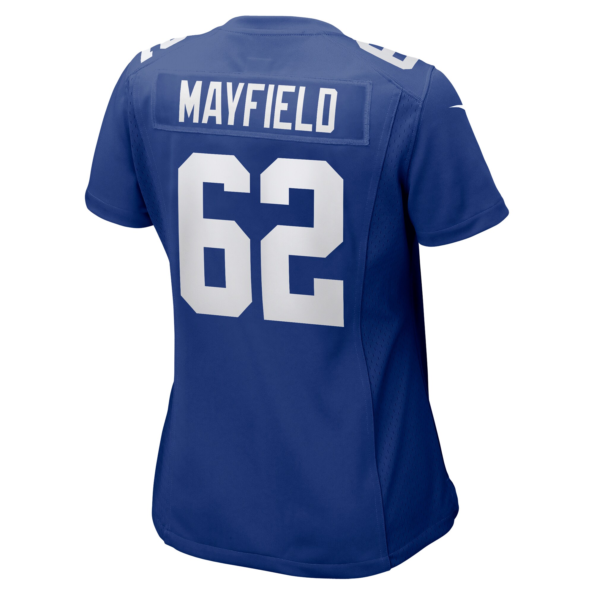 Women's New York Giants Jalen Mayfield Royal Game Jersey JS2109 nicesnker - Image 3