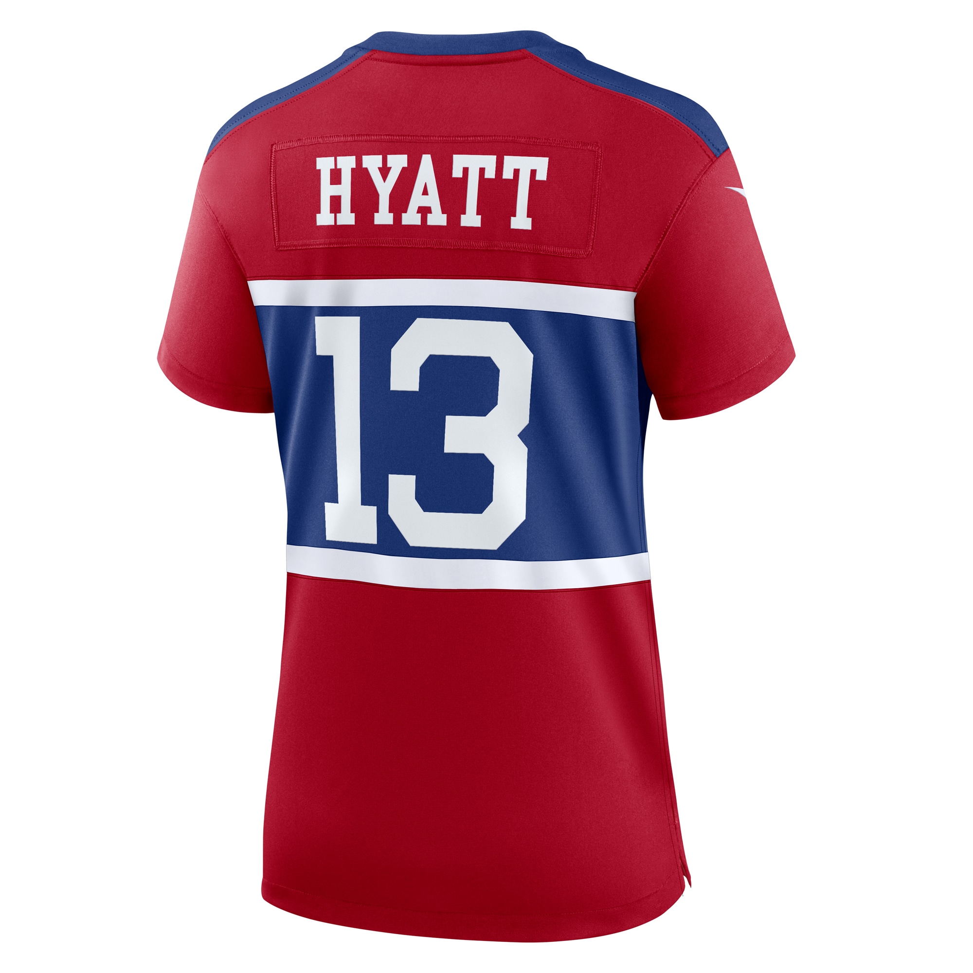 Women's New York Giants Jalin Hyatt Century Red Alternate Player Game Jersey JS4312 nicesnker - Image 3
