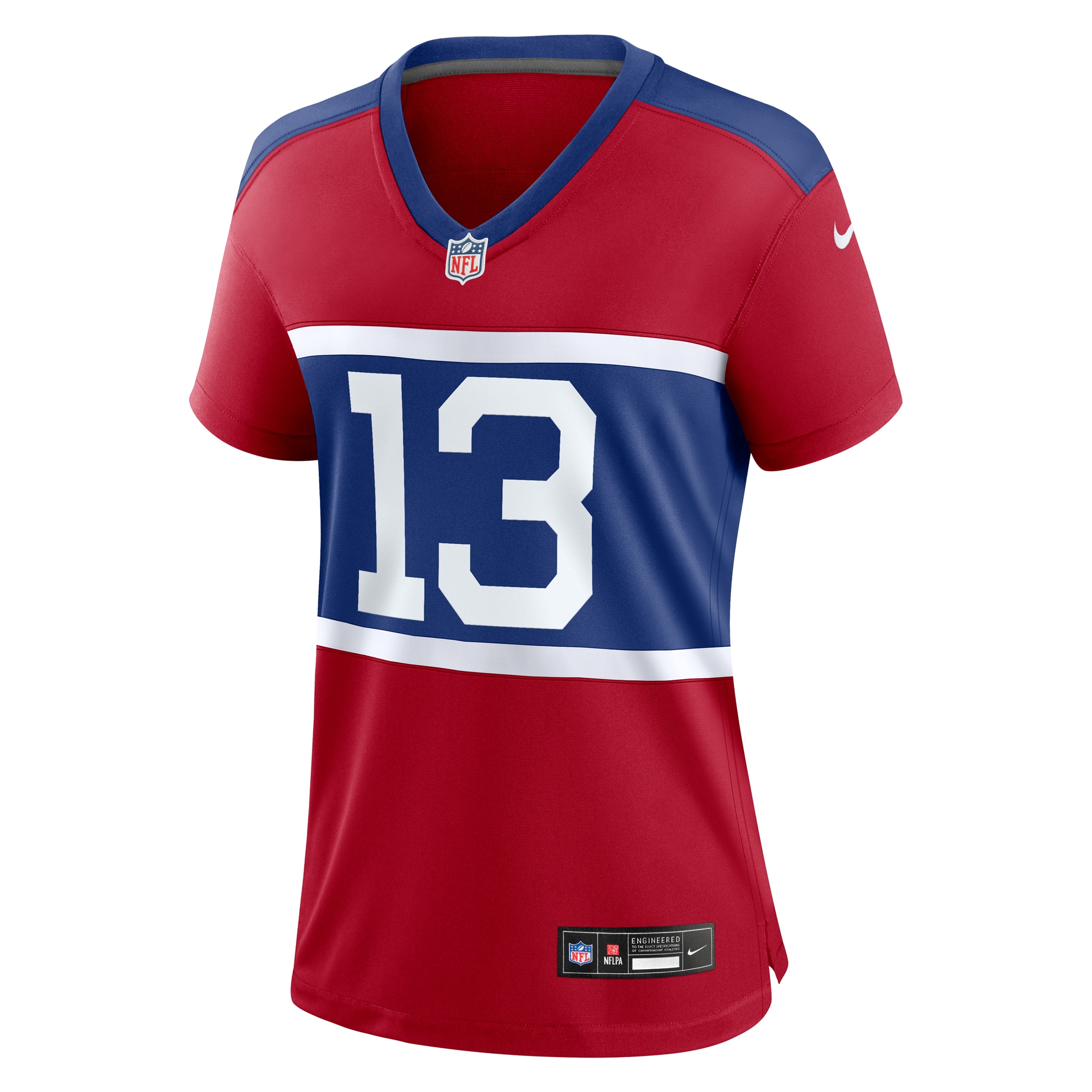 Women's New York Giants Jalin Hyatt Century Red Alternate Player Game Jersey JS4312 nicesnker - Image 2